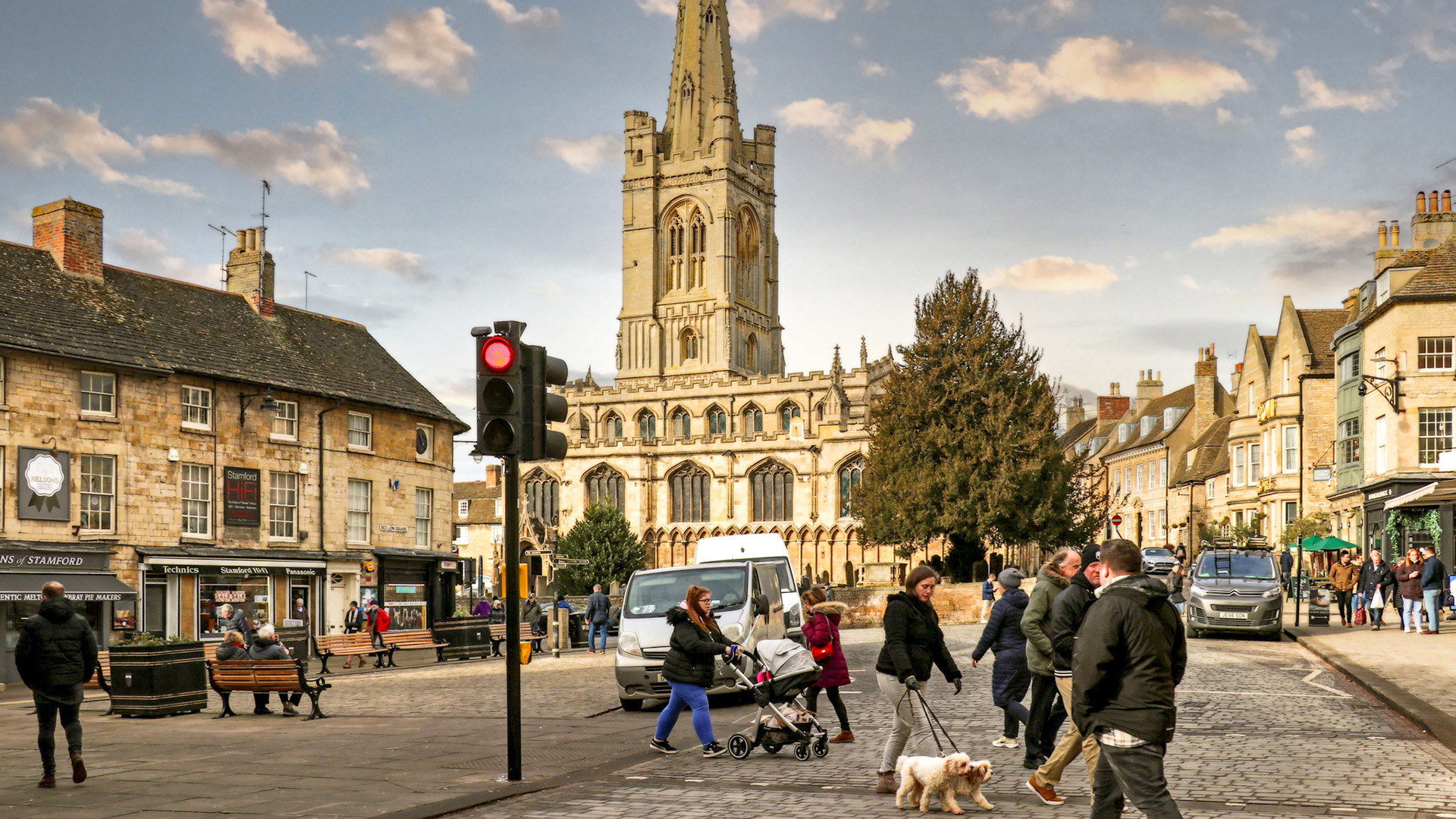 Stamford town centre