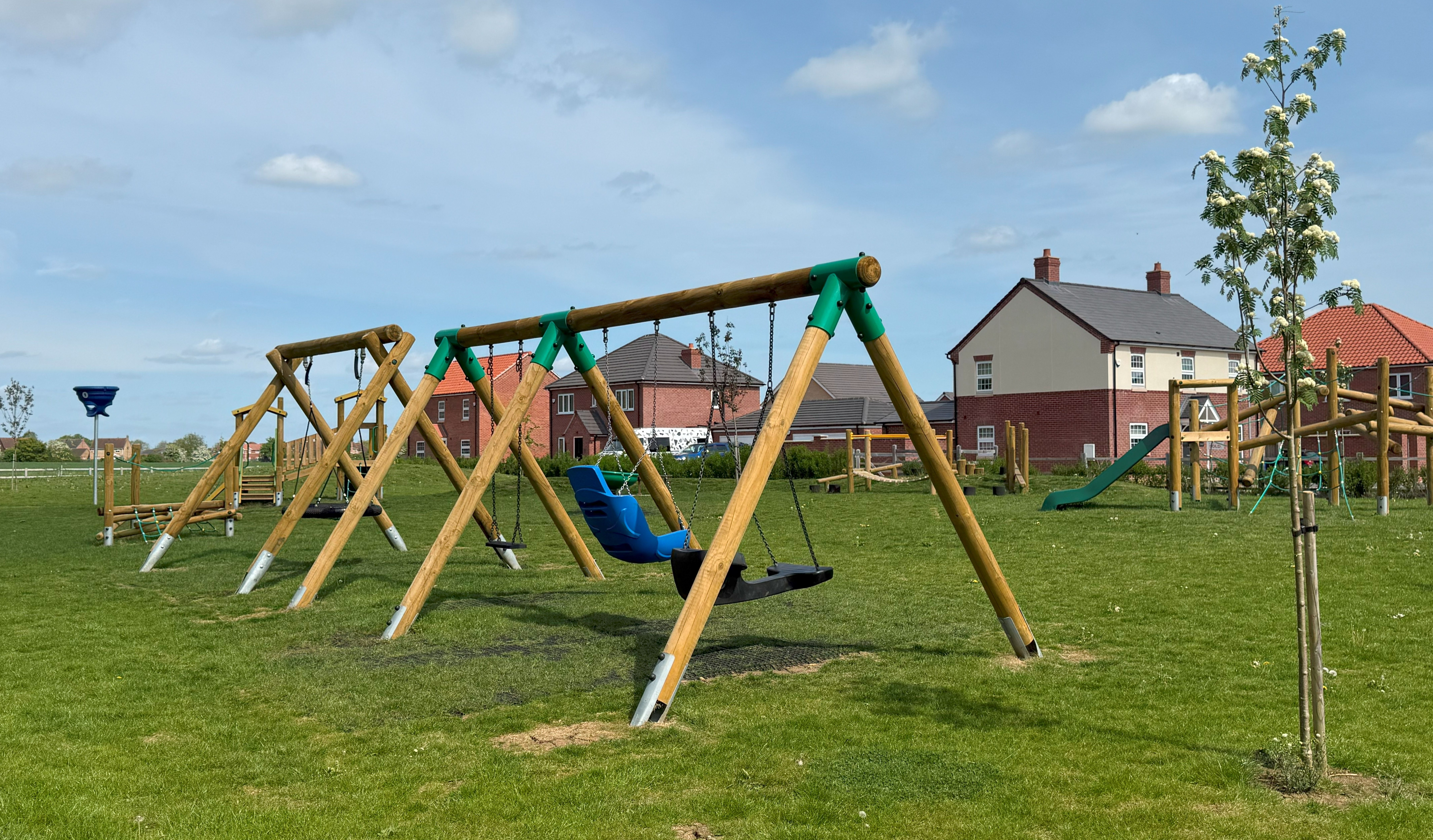 photo of play area on Honeyholes Lane