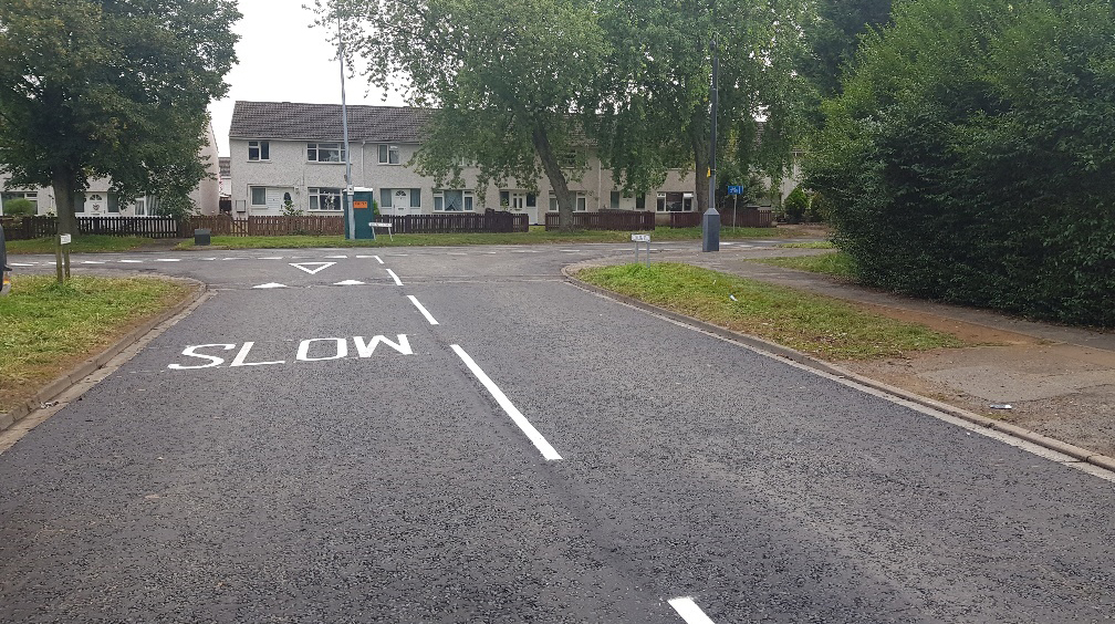 resurfaced grantham road