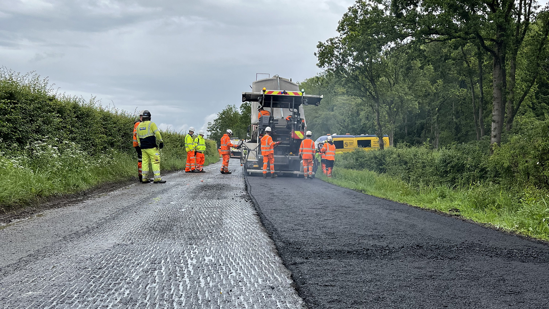 stainfield, bardney, b1202, highways, retread, insitu