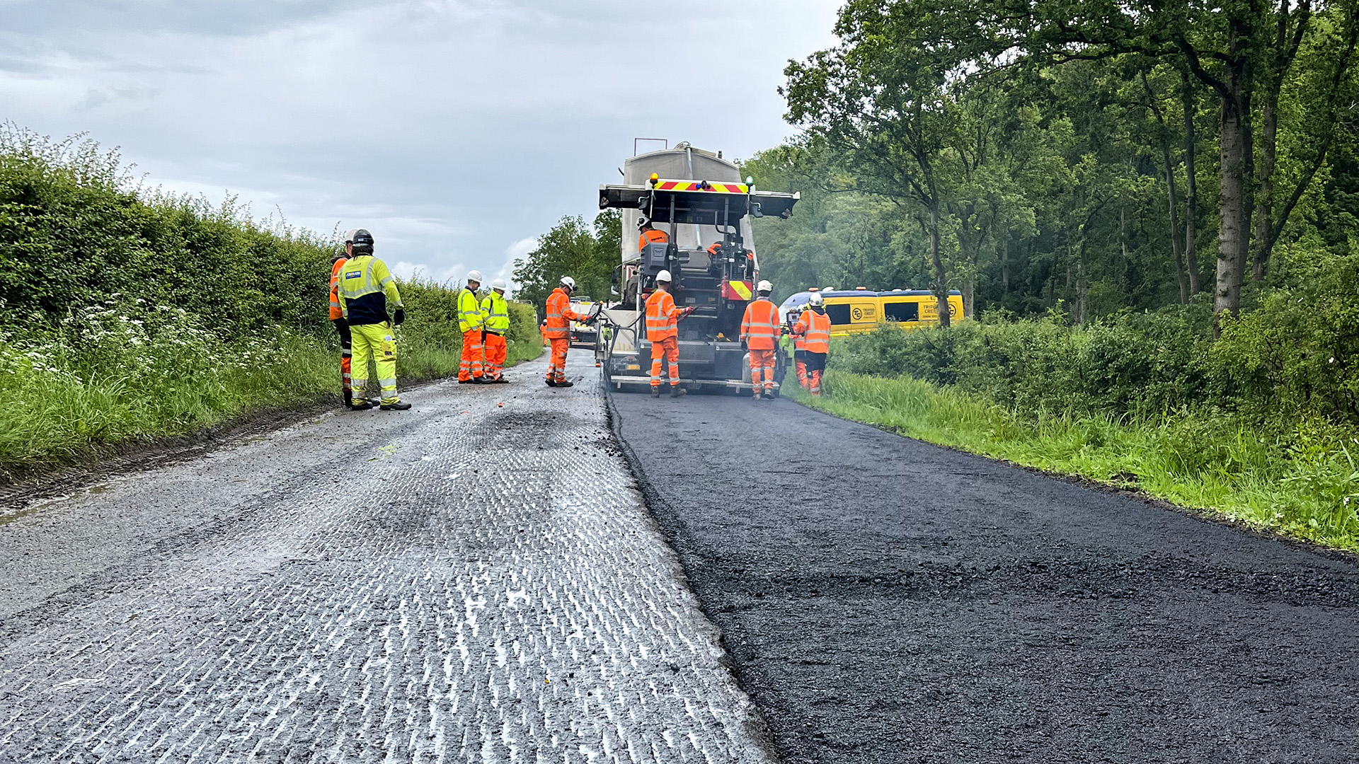 stainfield, bardney, b1202, highways, retread, insitu