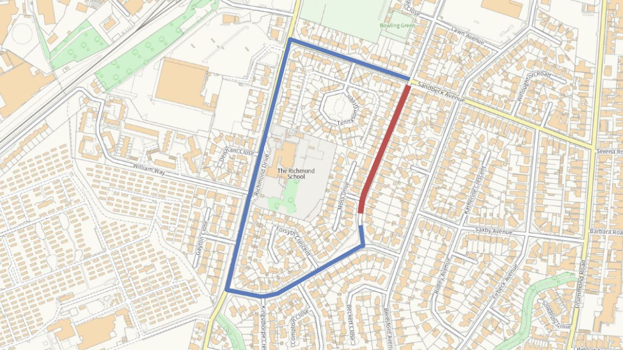 concrete, road, improvement, final, phase, 13-site, scheme, roads, Briar Way