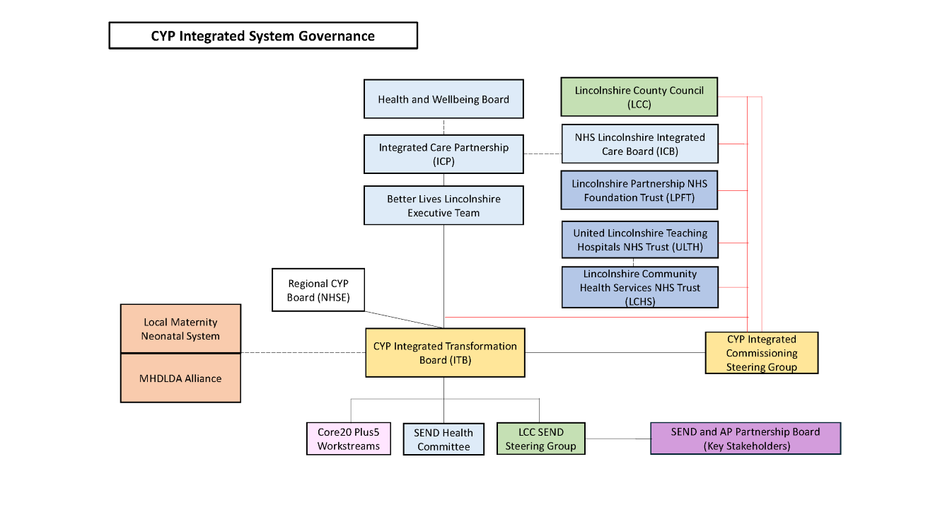 Cyp integrated system governance structure