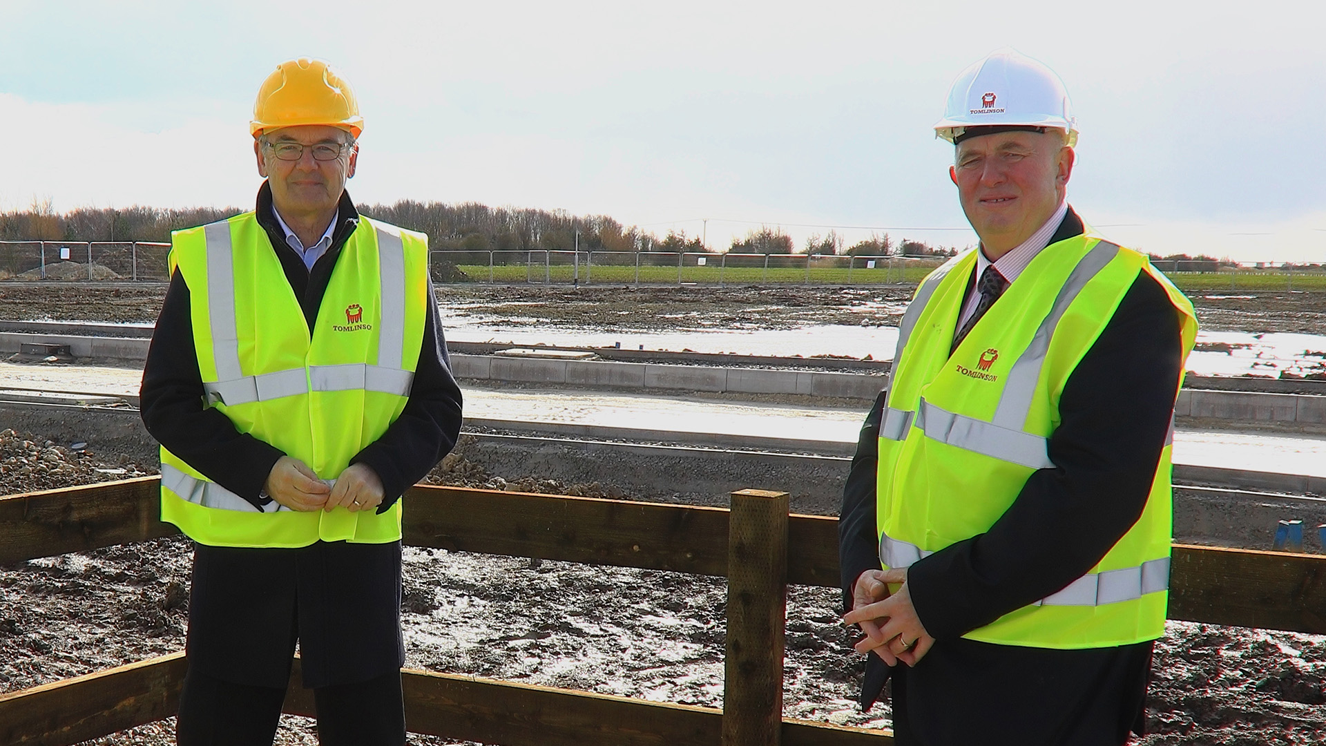 Cllr Colin Davie, executive councillor for economy, and Chris Baron, Greater Lincolnshire LEP.