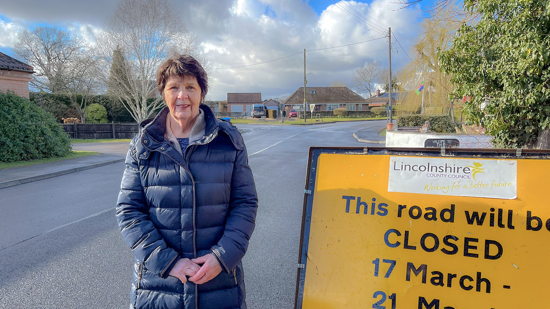 Cllr Bradwell at Kirkby