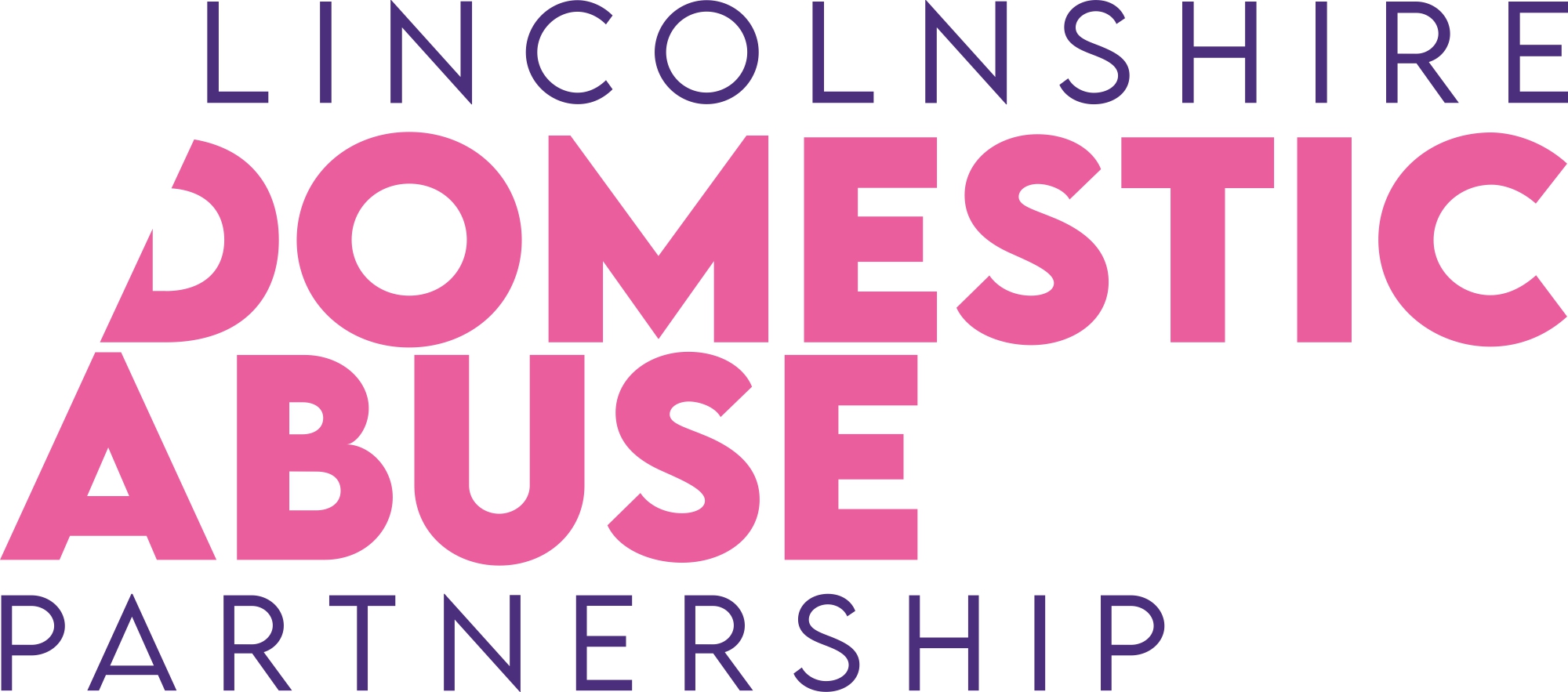 A logo reading Lincolnshire Domestic Abuse Partnership