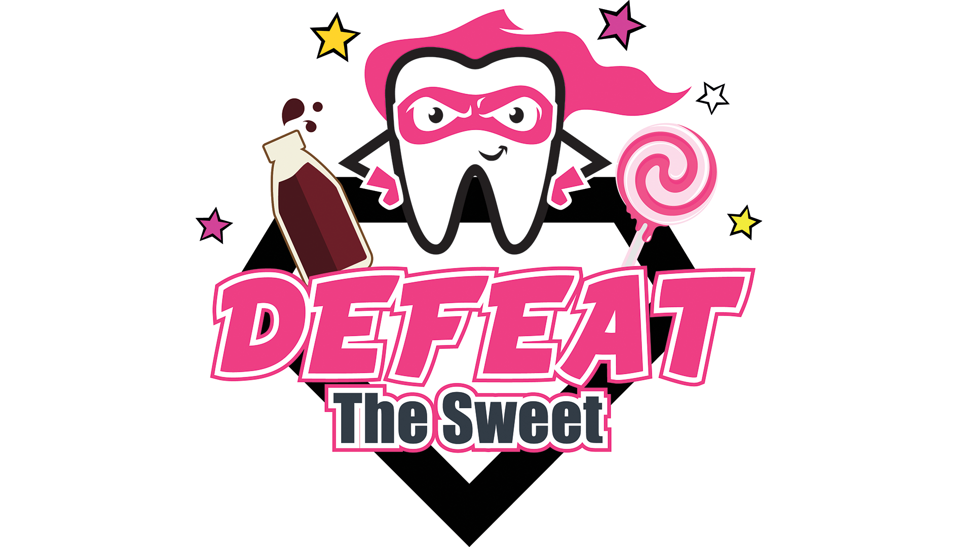 Defeat the sweet logo