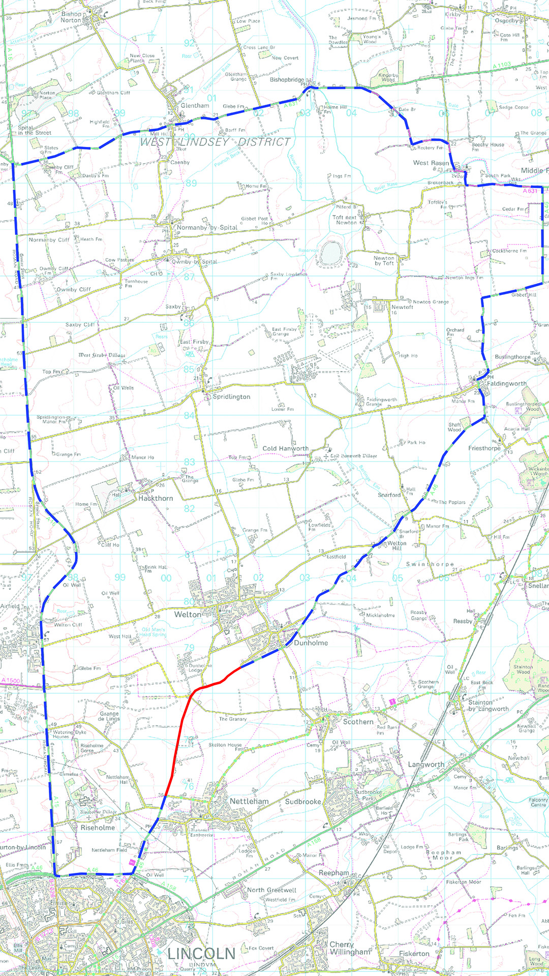 Diversion Route - A46 Dunholme-Welton