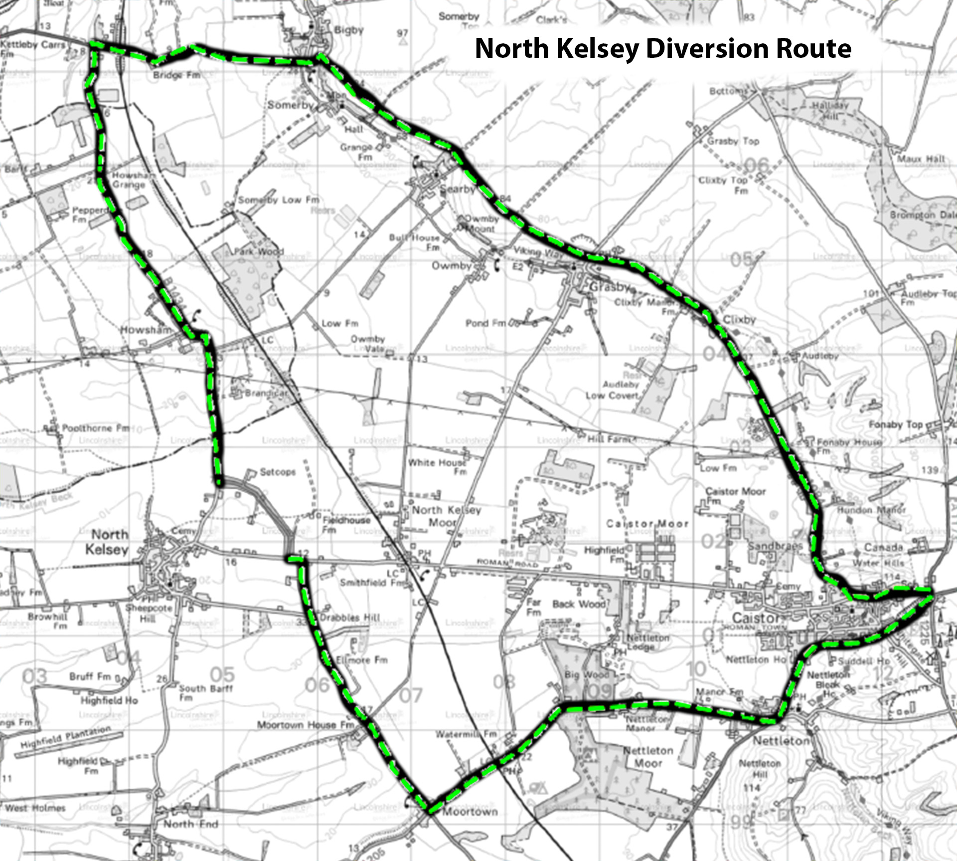 Improvements to B1434 in North Kelsey planned for next month