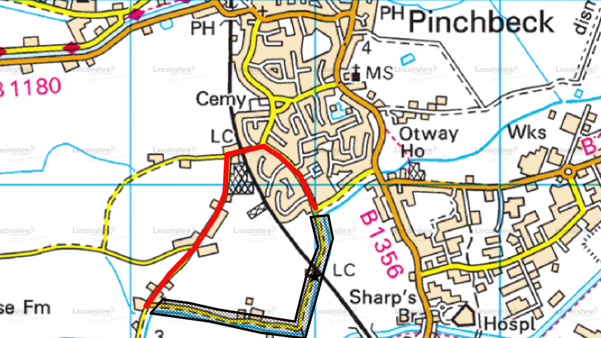 Diversion Route - Blue Gowt Lane