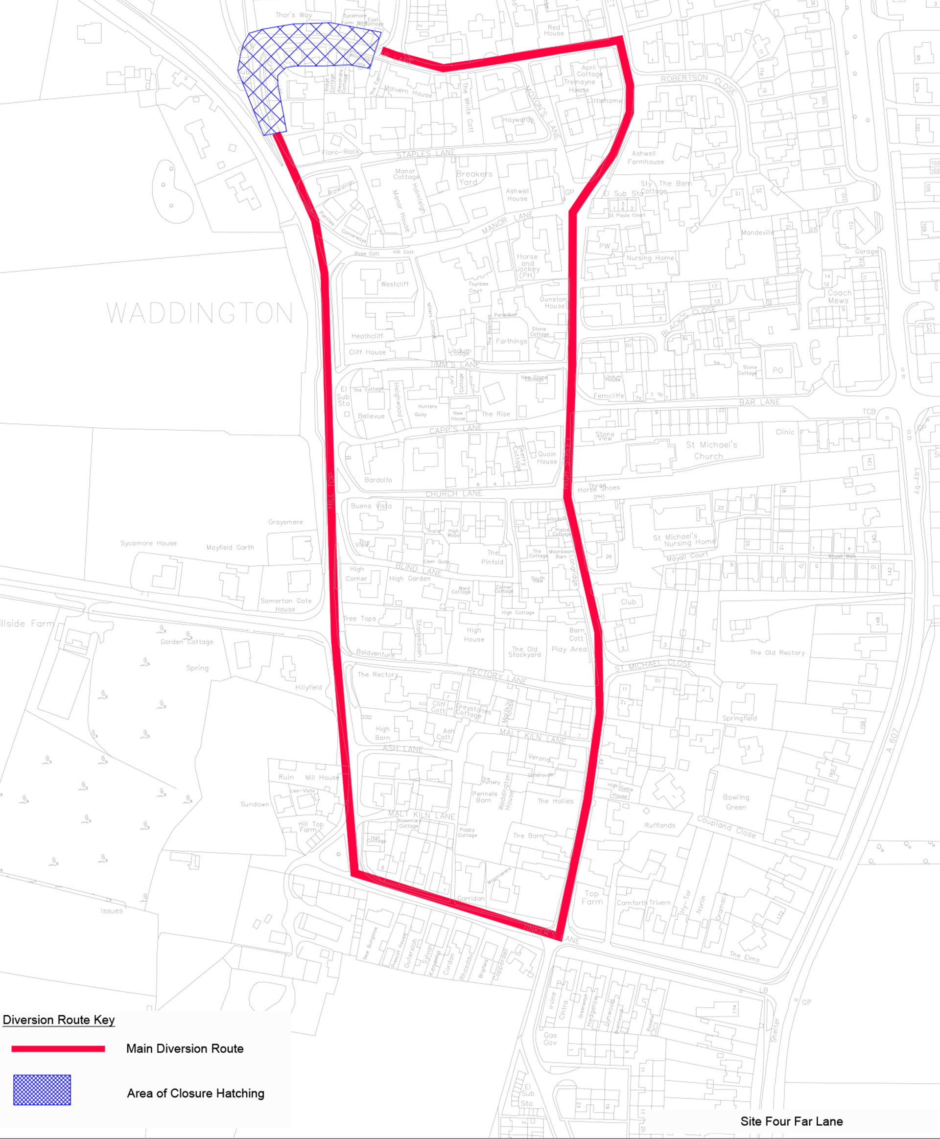 Waddington road surfacing improvements set for late July Lincolnshire