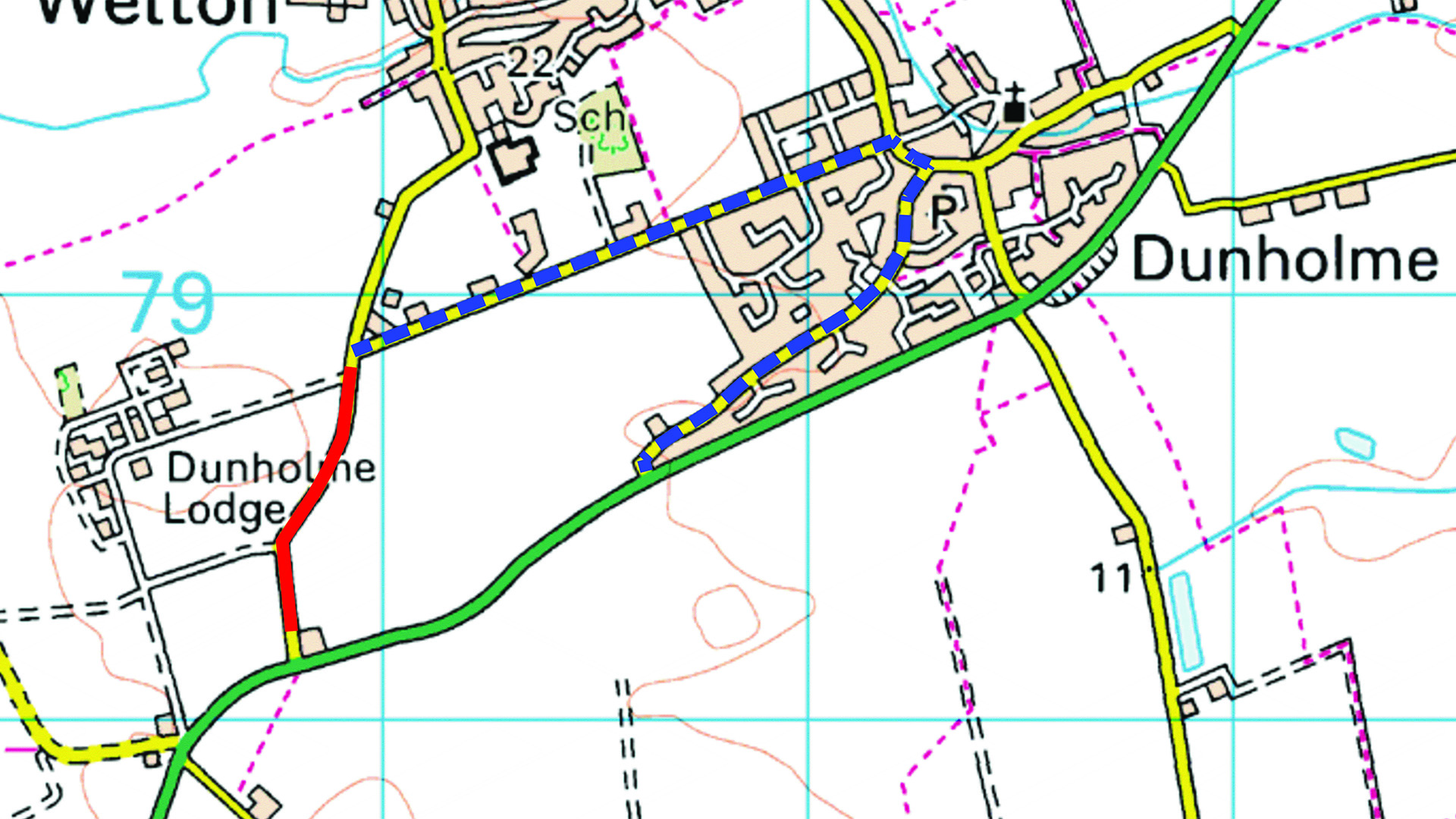 Diversion Route - Lincoln Road Welton