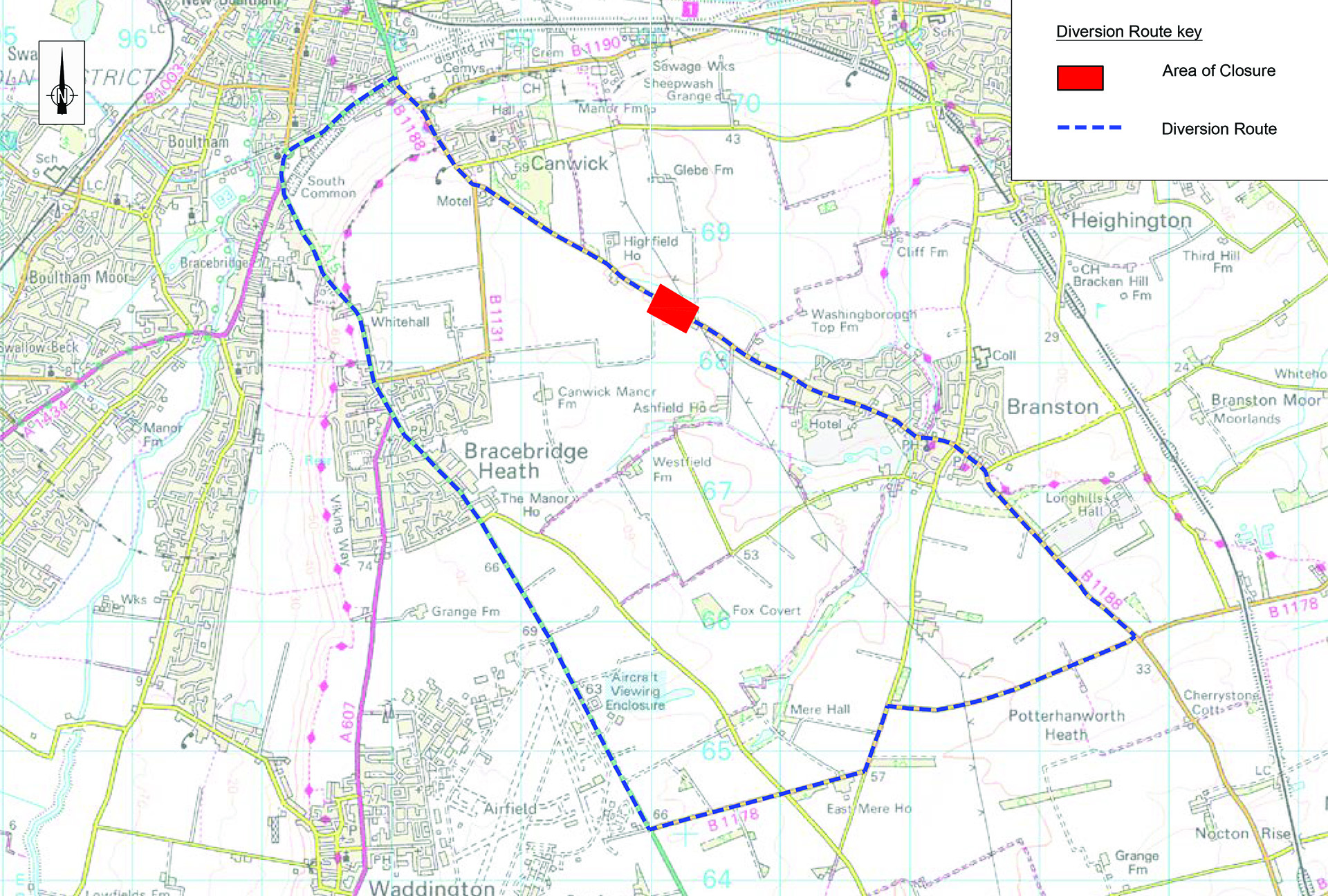 Diversion Route - Phase 2 (Lincoln Road)