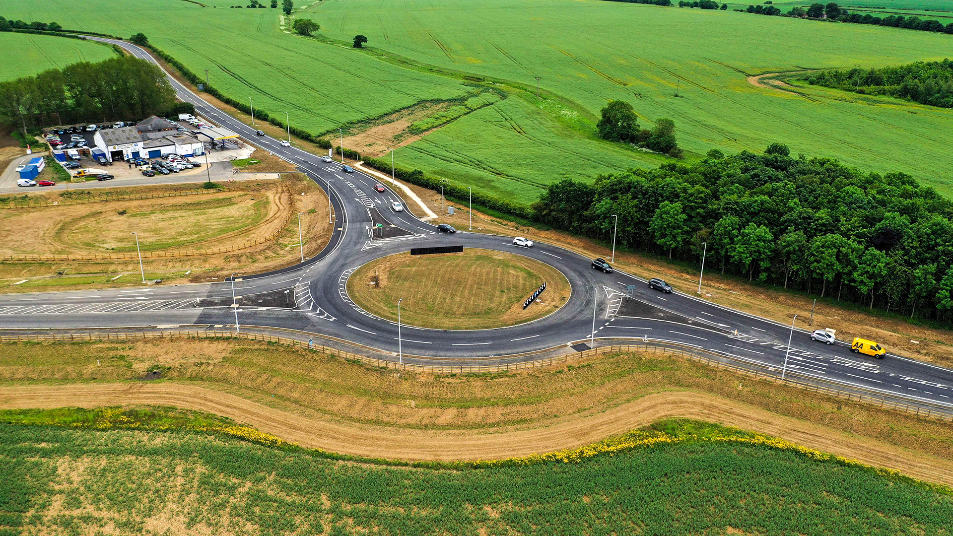 Dunholme Welton roundabout