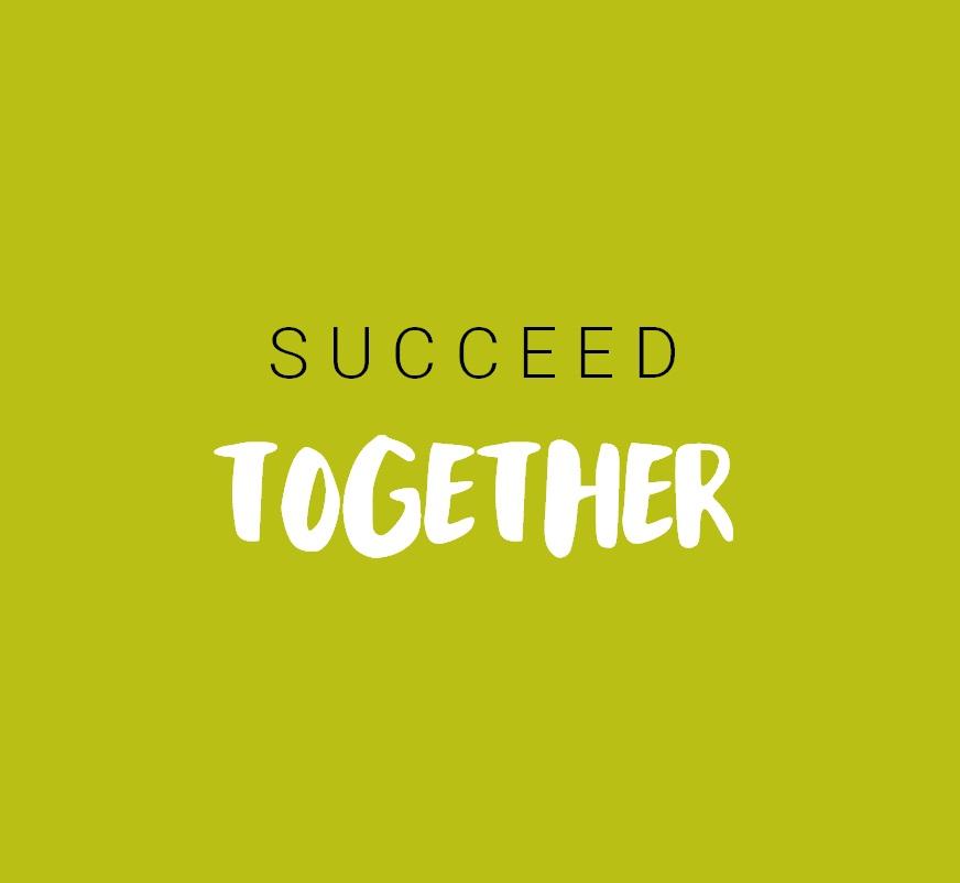 Succeed together graphic