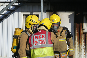 Image of Lincolnshire firefighters