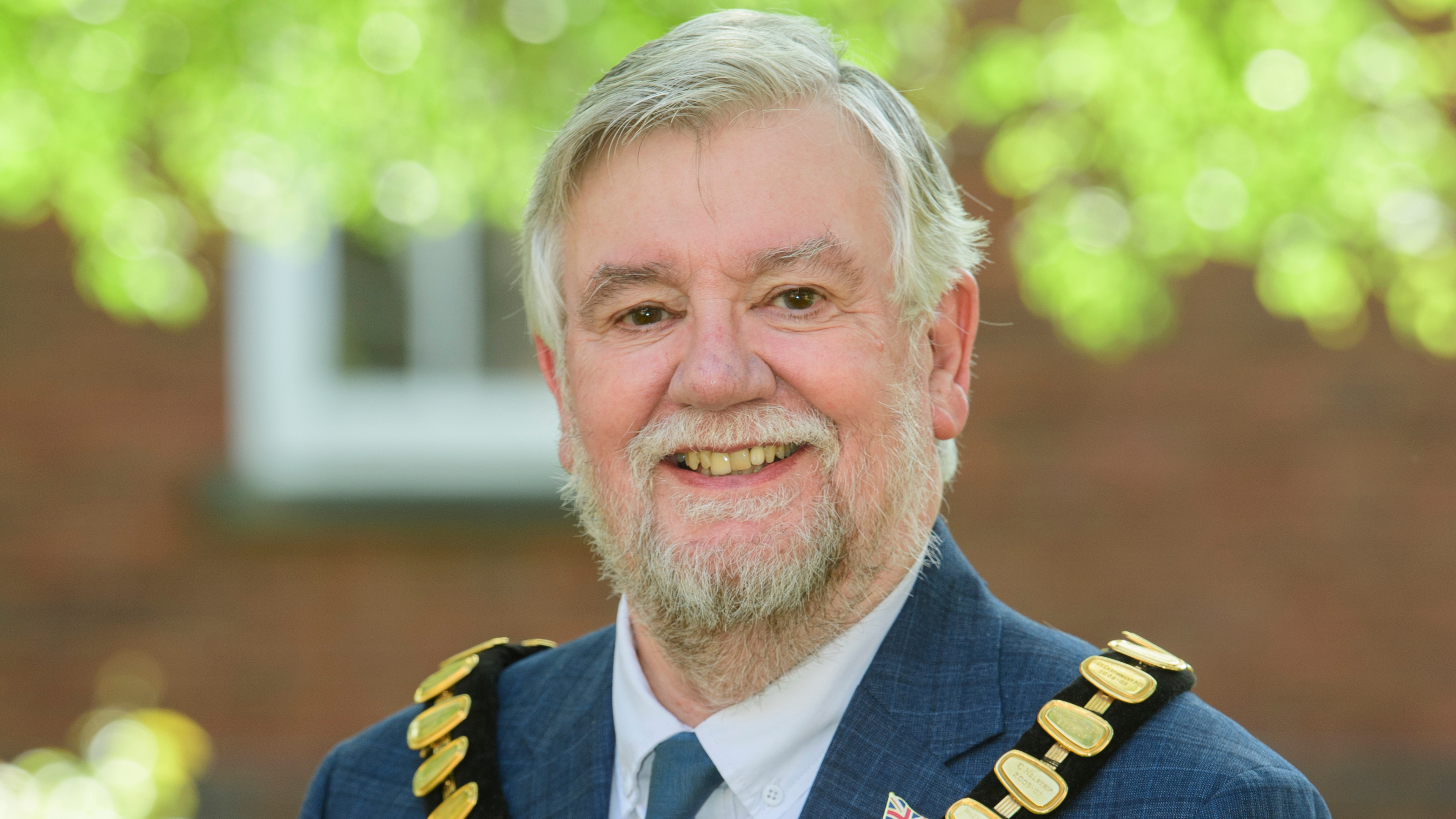 Mike Beecham Chairman at Lincolnshire County
Council, stood outside