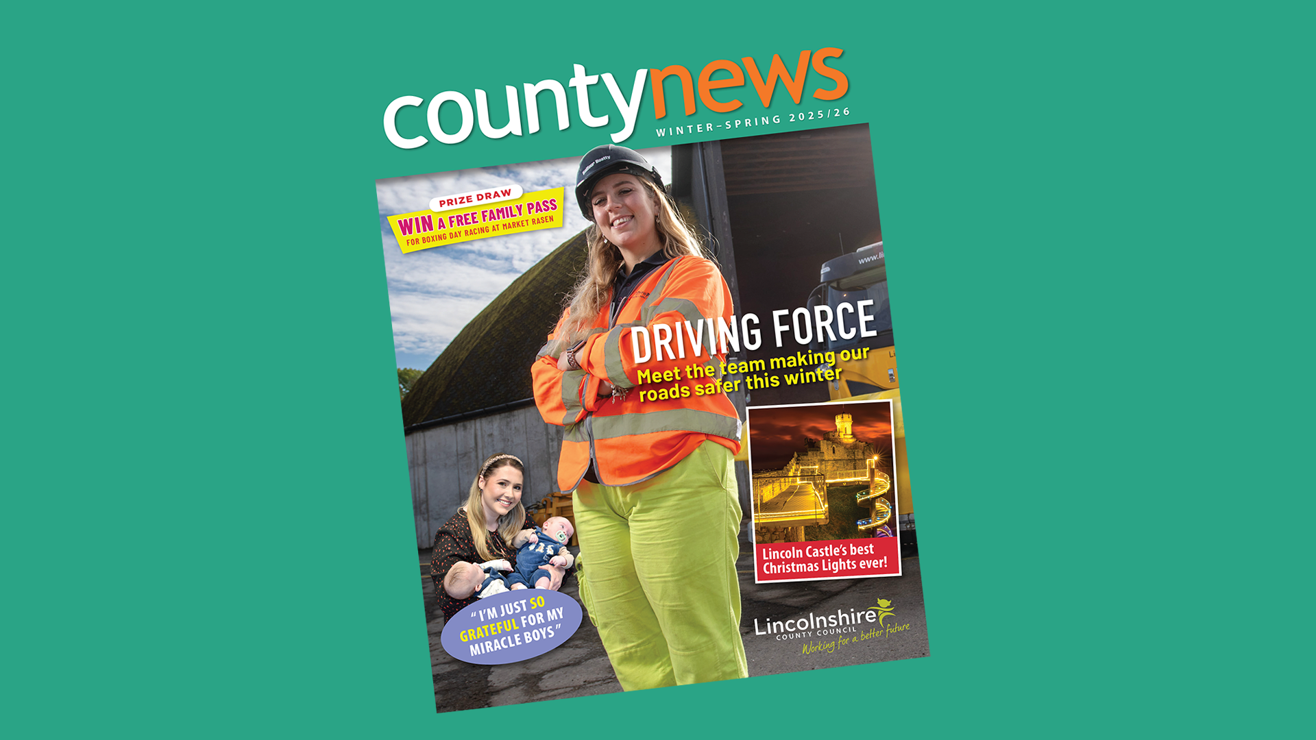 Front cover of County News