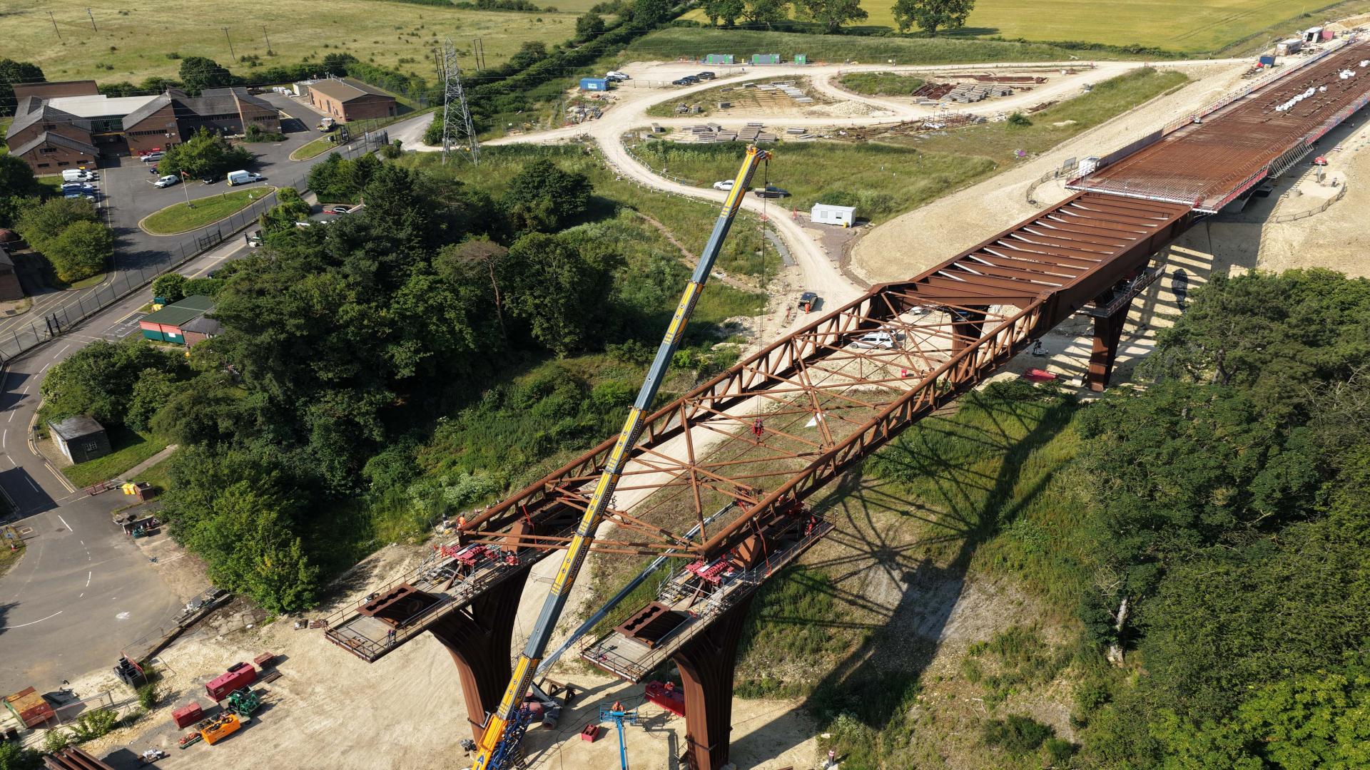 Grantham Southern Relief Road Drone - June 2026