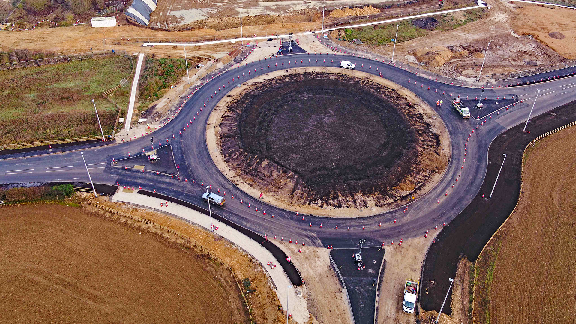 Greetwell roundabout opening