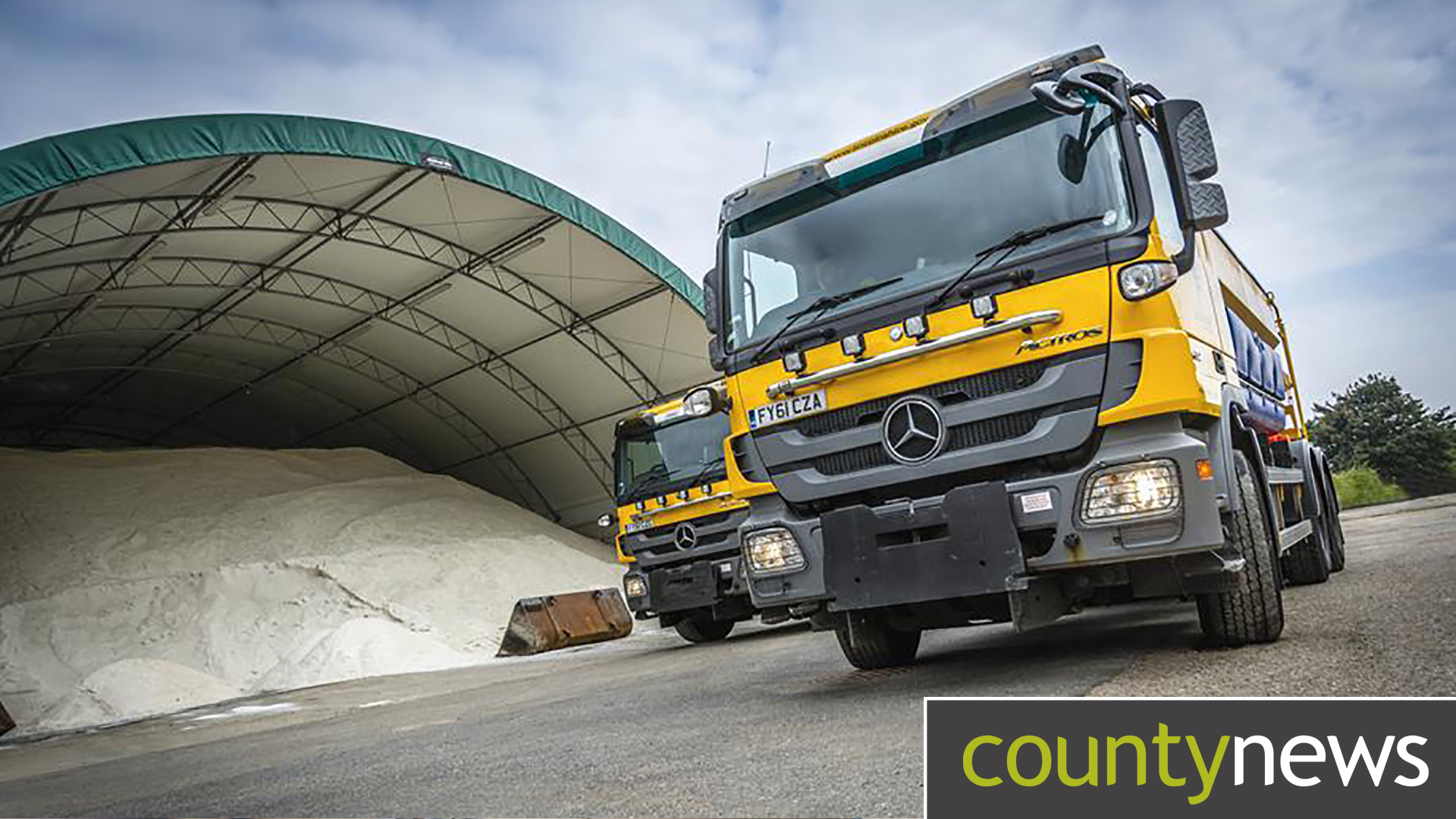 Image of a gritter in Thurlby