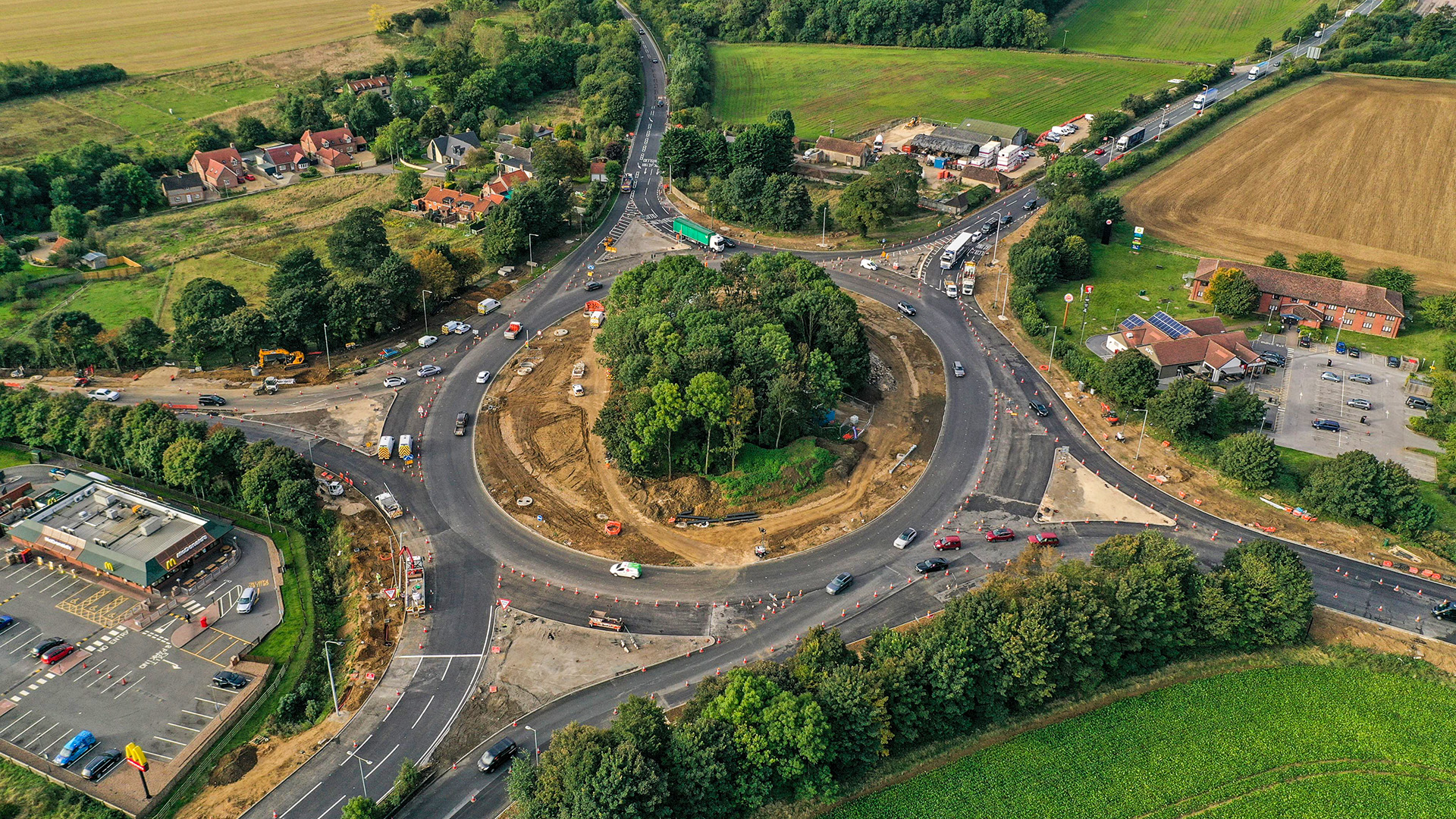 Holdingham roundabout