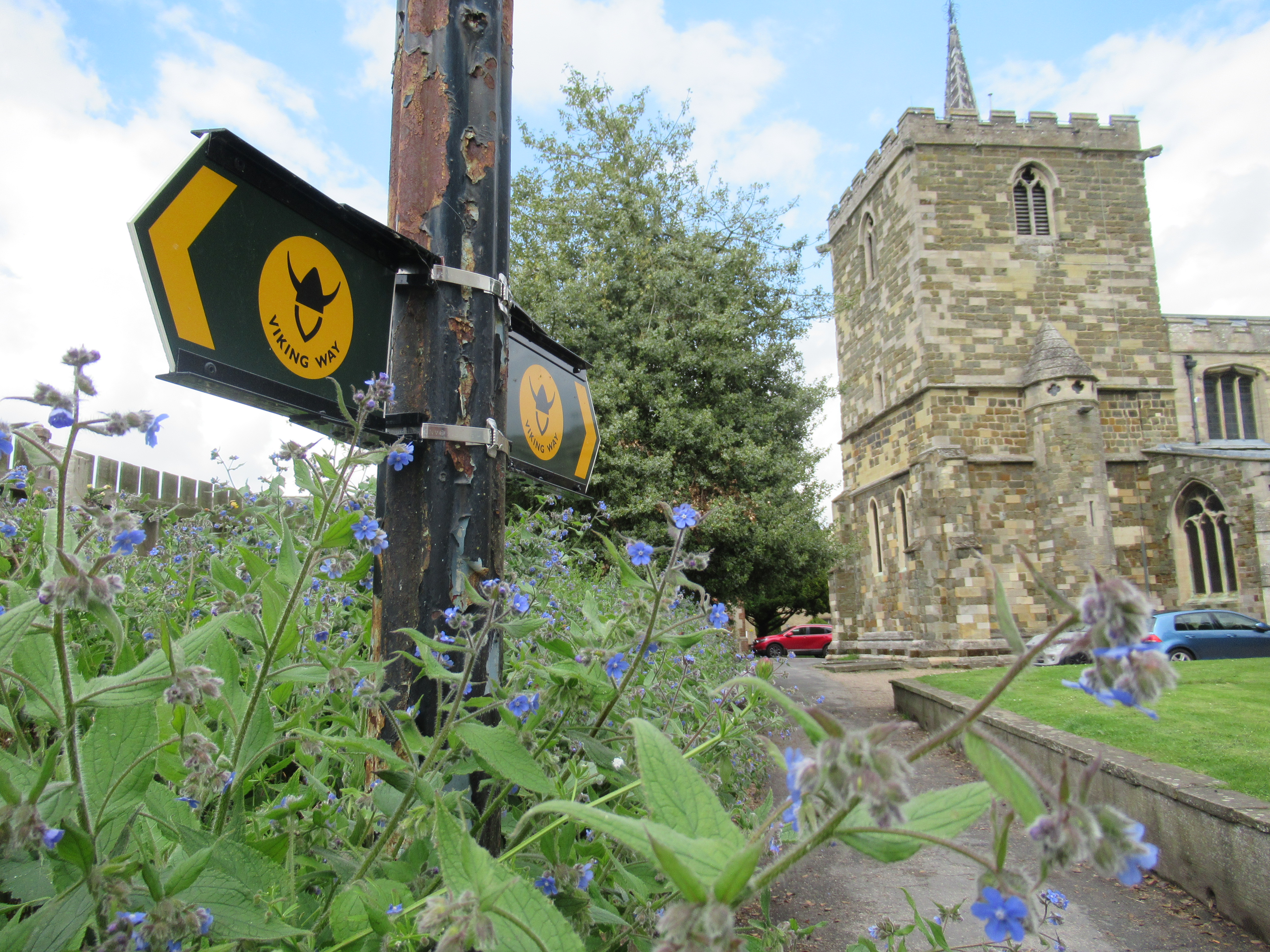 viking way at 50, Horncastle church