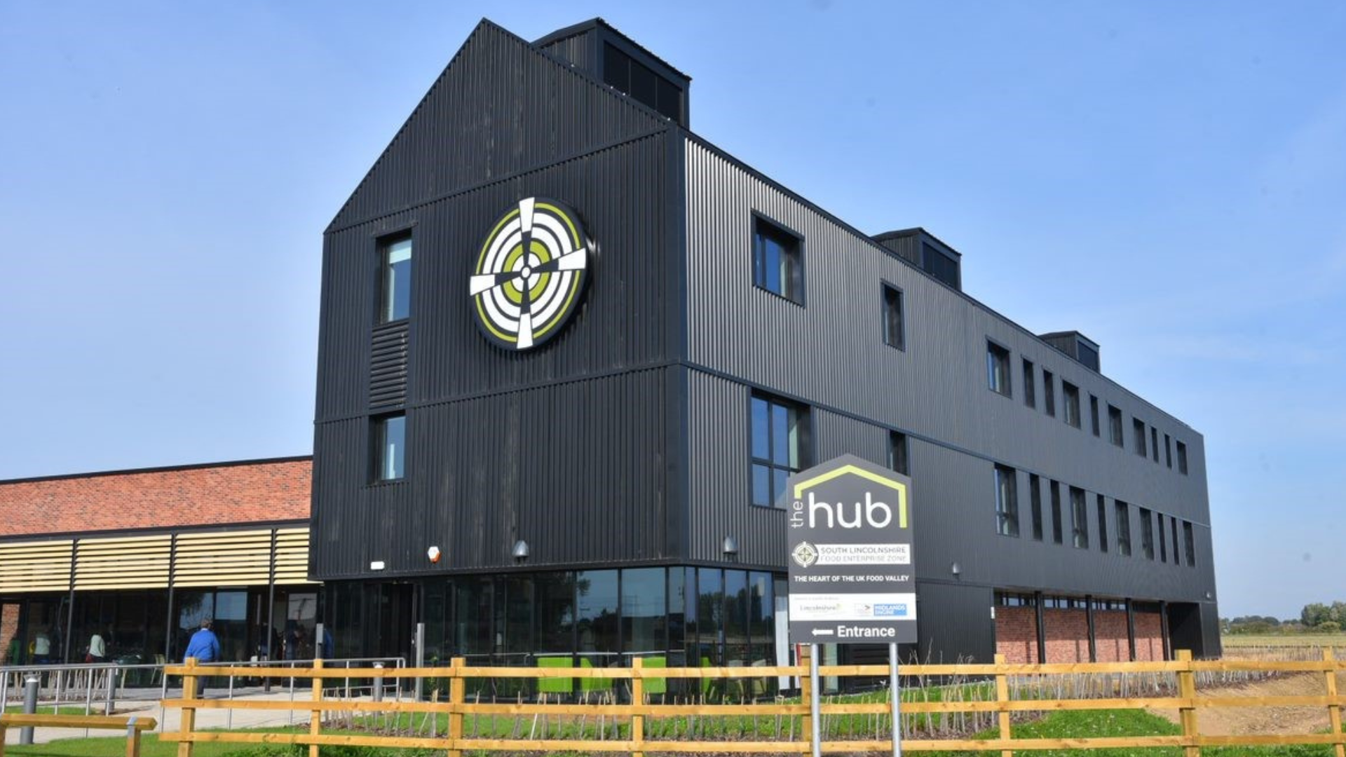 The Hub building at the Food Enterprise Zone