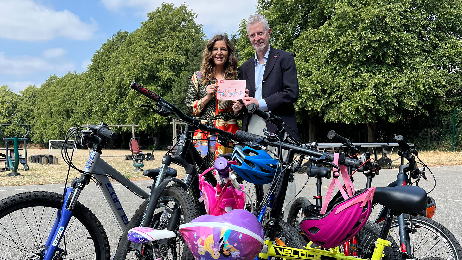 Cllr Natalie Oliver, Executive member for Children's Services&nbsp; and Cllr David East, Executive Member for Highways and Transport at Lincolnshire County Council