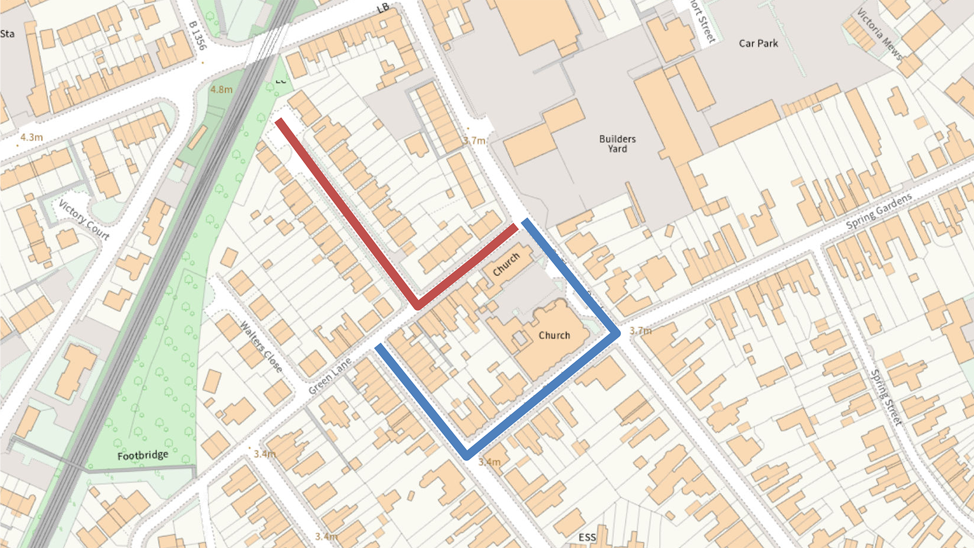 Knipe avenue diversion