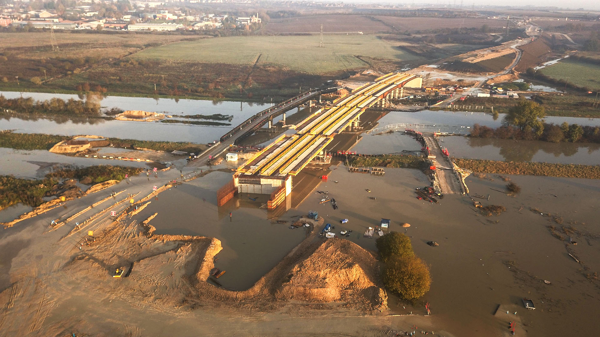 Lincoln Eastern Bypass flooding