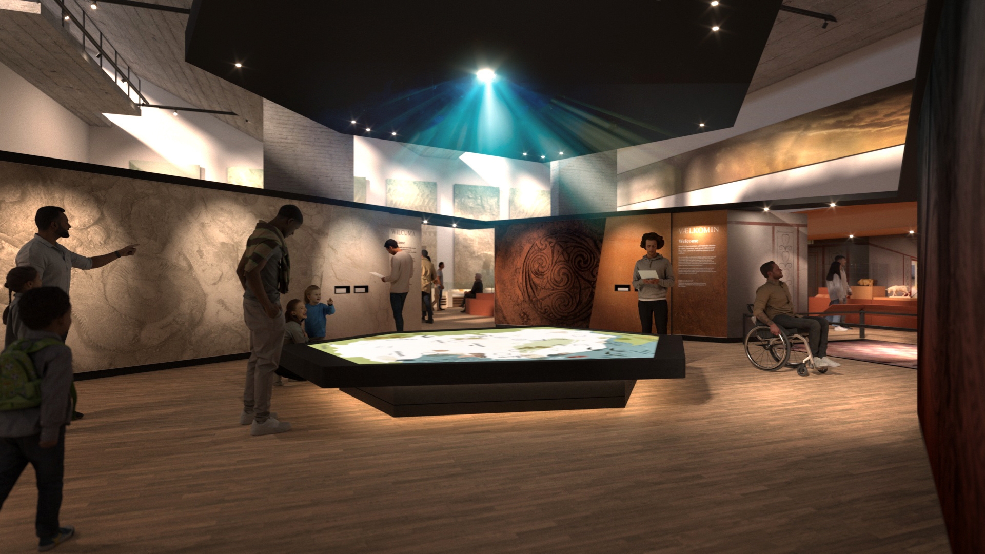 Artist impression of Lincoln Museum