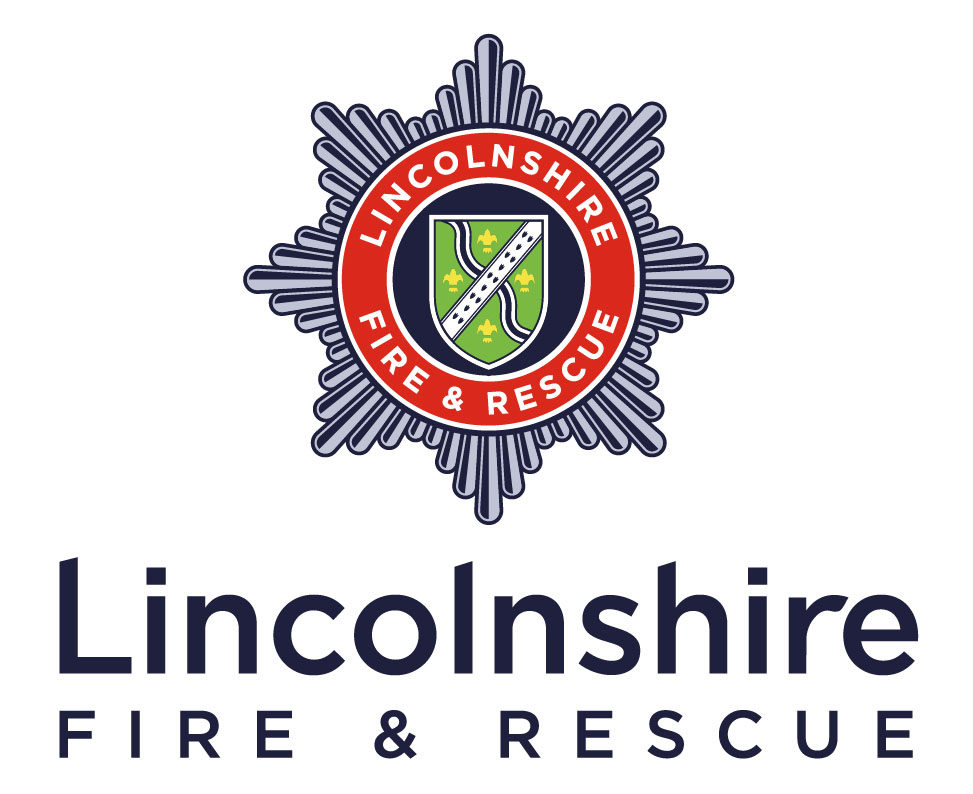 Lincolnshire fire and rescue logo full colour large