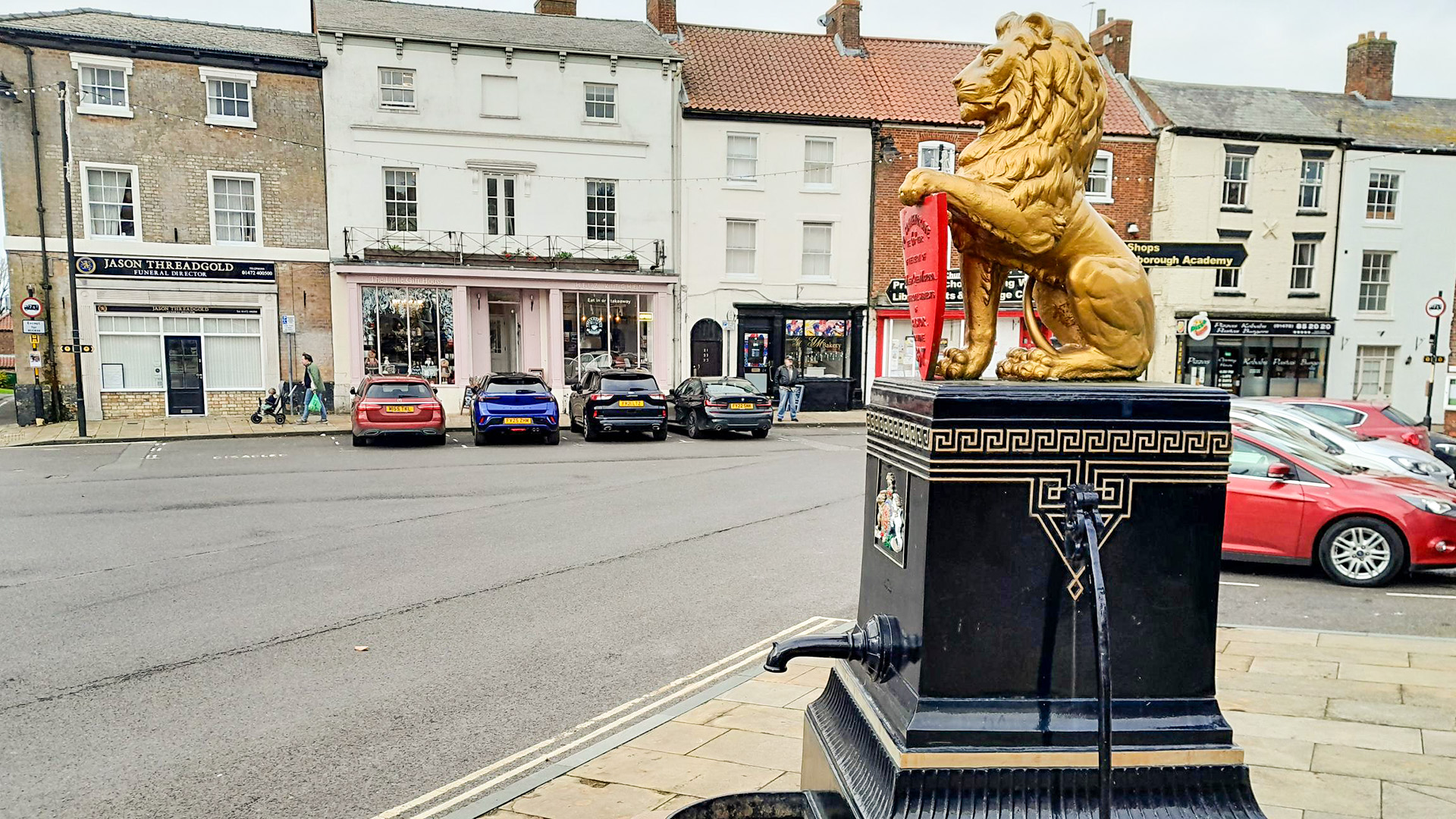 Viking, Way, Caistor, Market Place