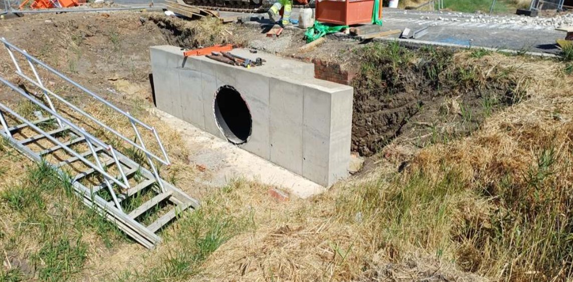 Meadow lane culvert update