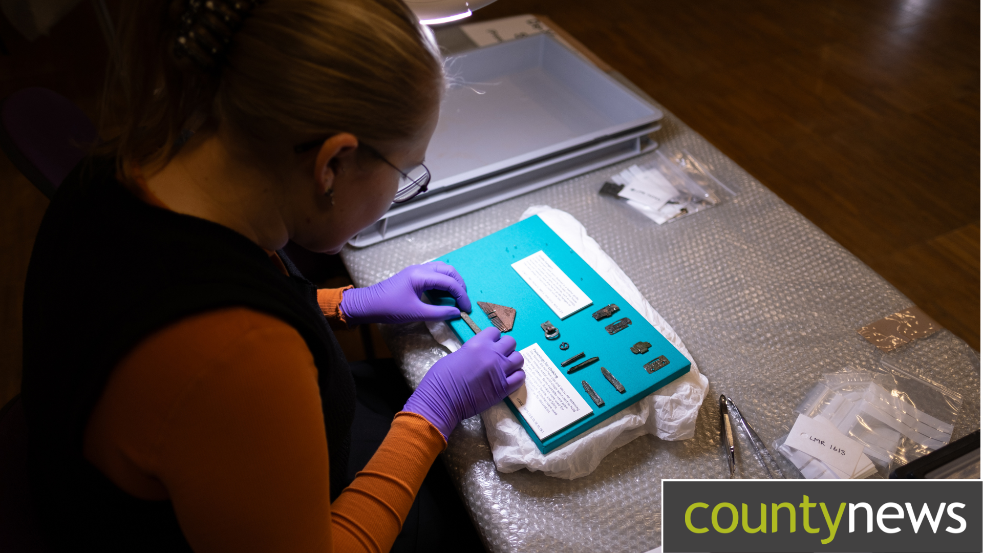 Painstaking process of preserving precious artefacts