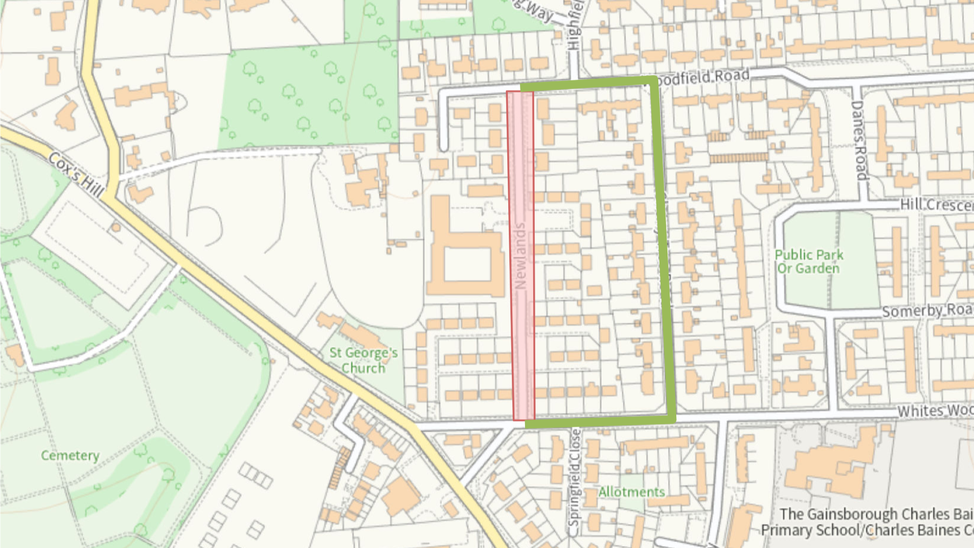 Newlands diversion map