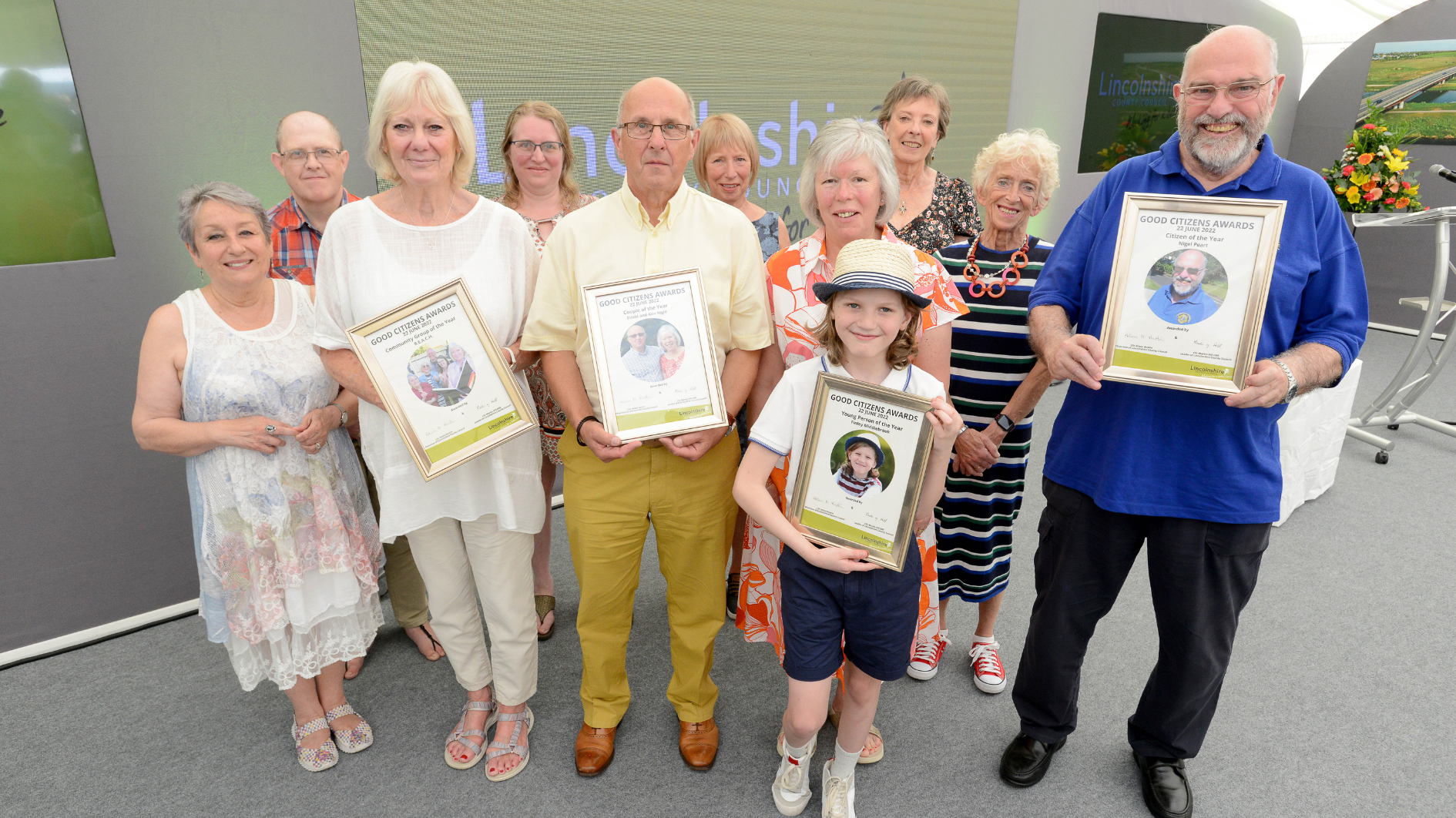All of the winners of the 2022 Good Citizens Awards