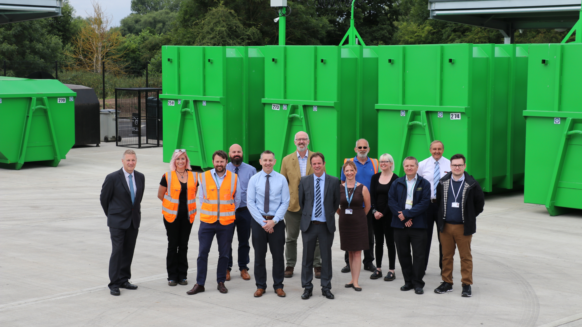 Tattershall's new Household Waste Recycling Centre officially opened – Lincolnshire County Council 