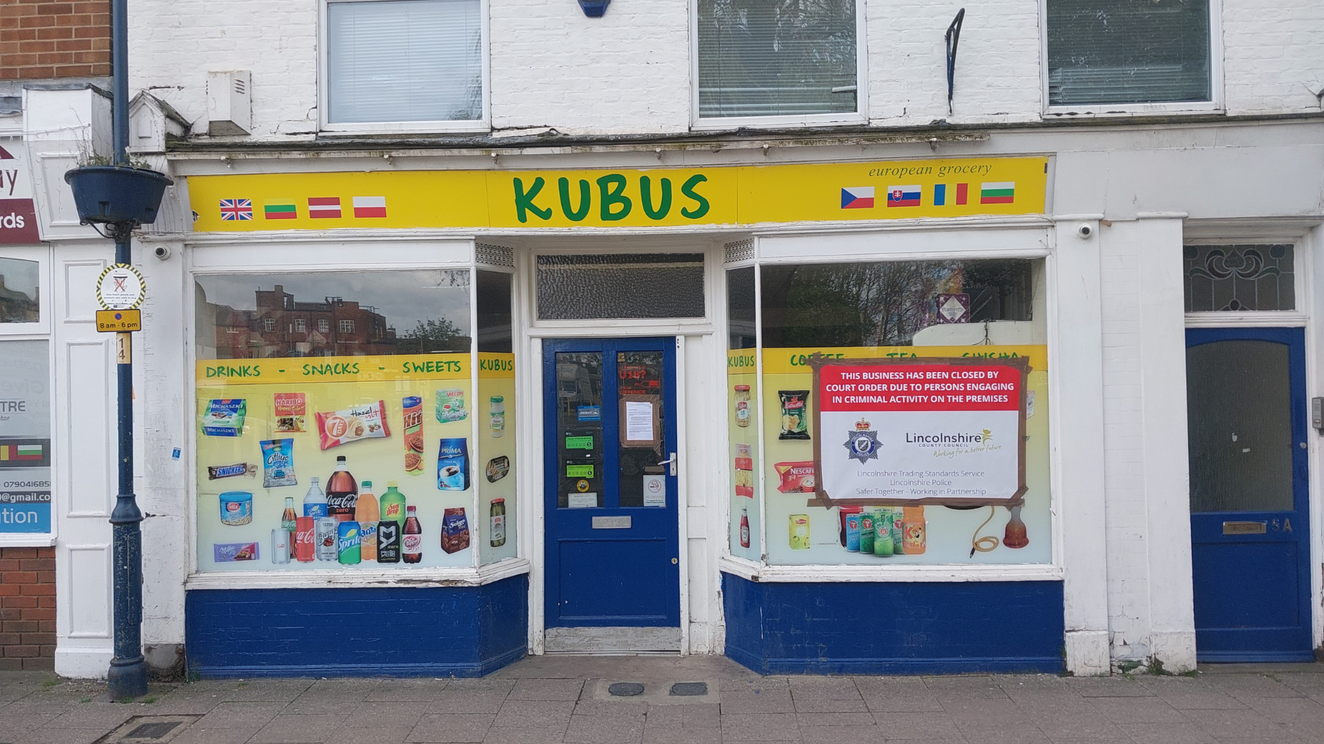 A European convenience store closed called Kubus