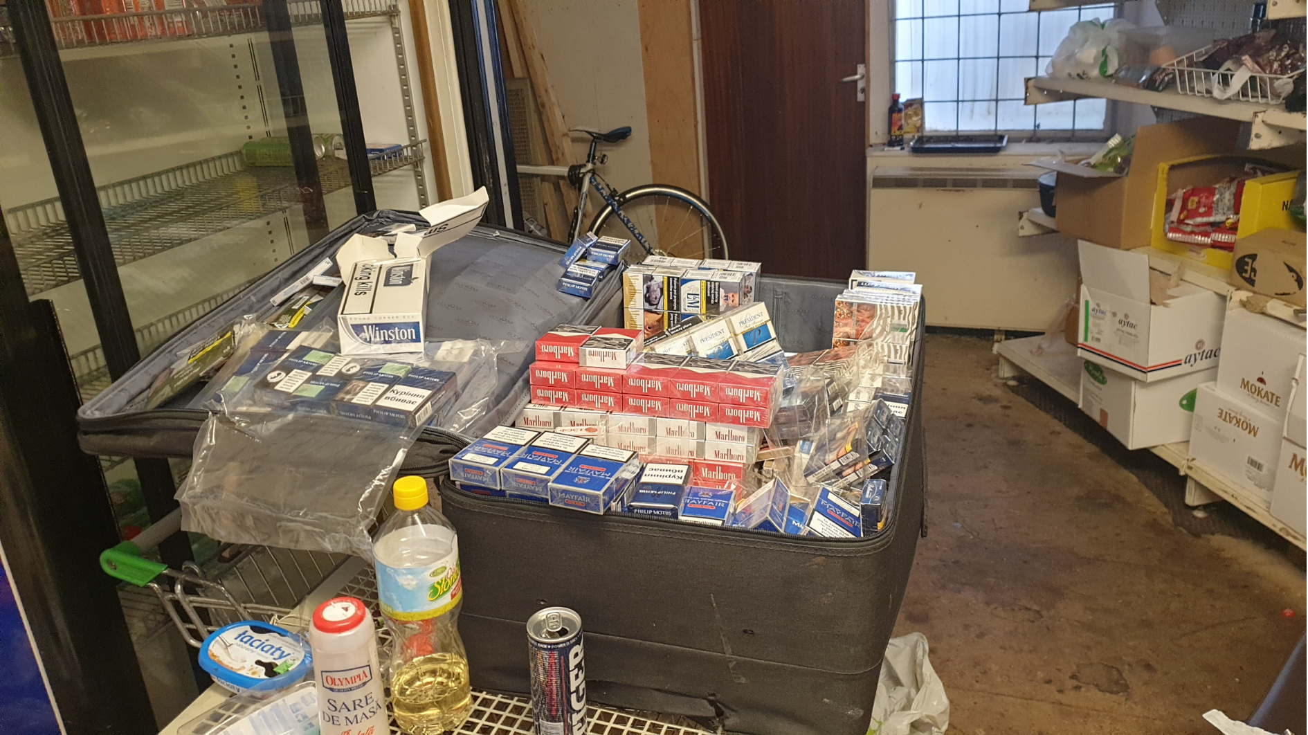 Illegal cigarettes seized