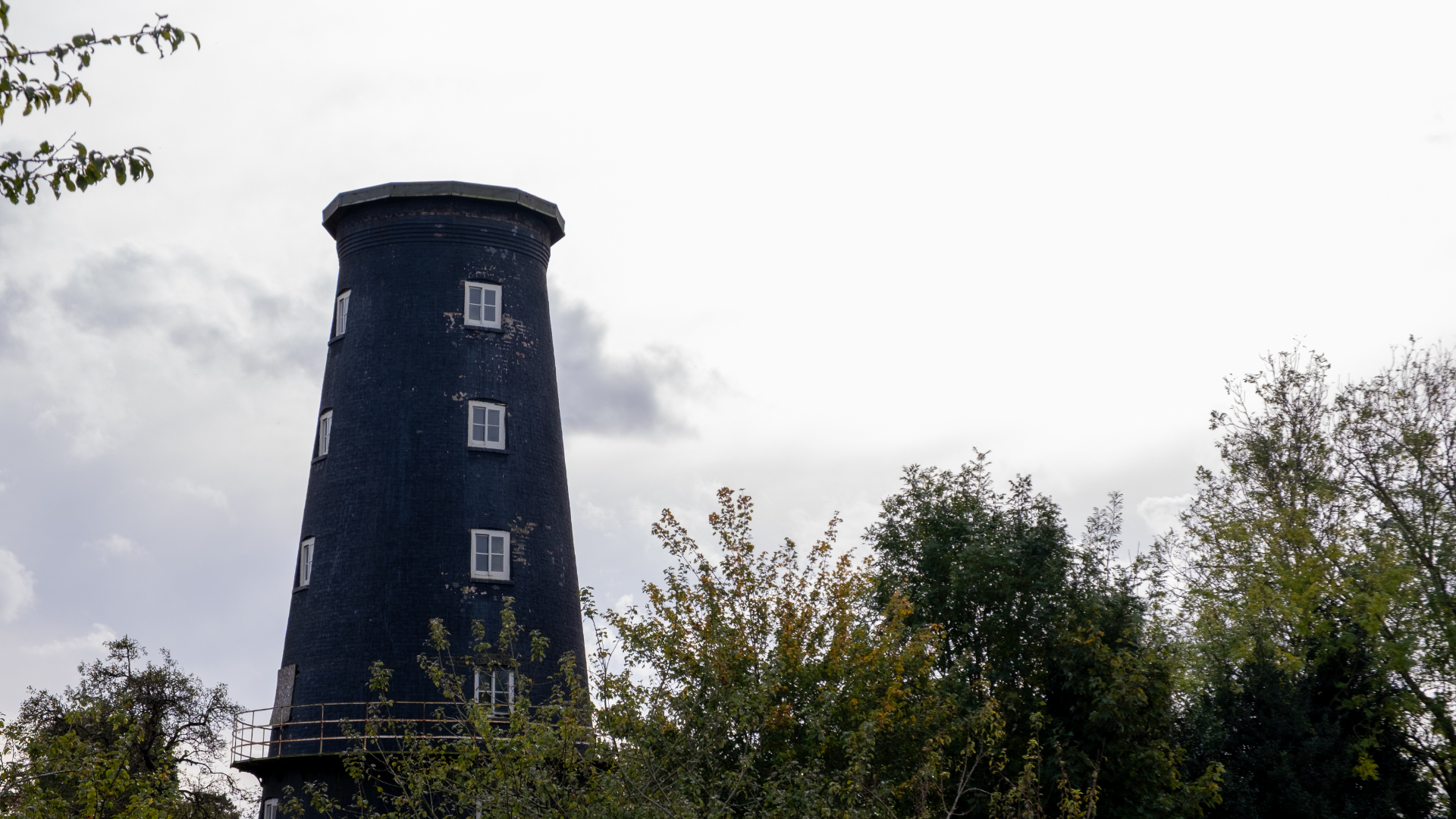 Alford Windmill on a cloudy day