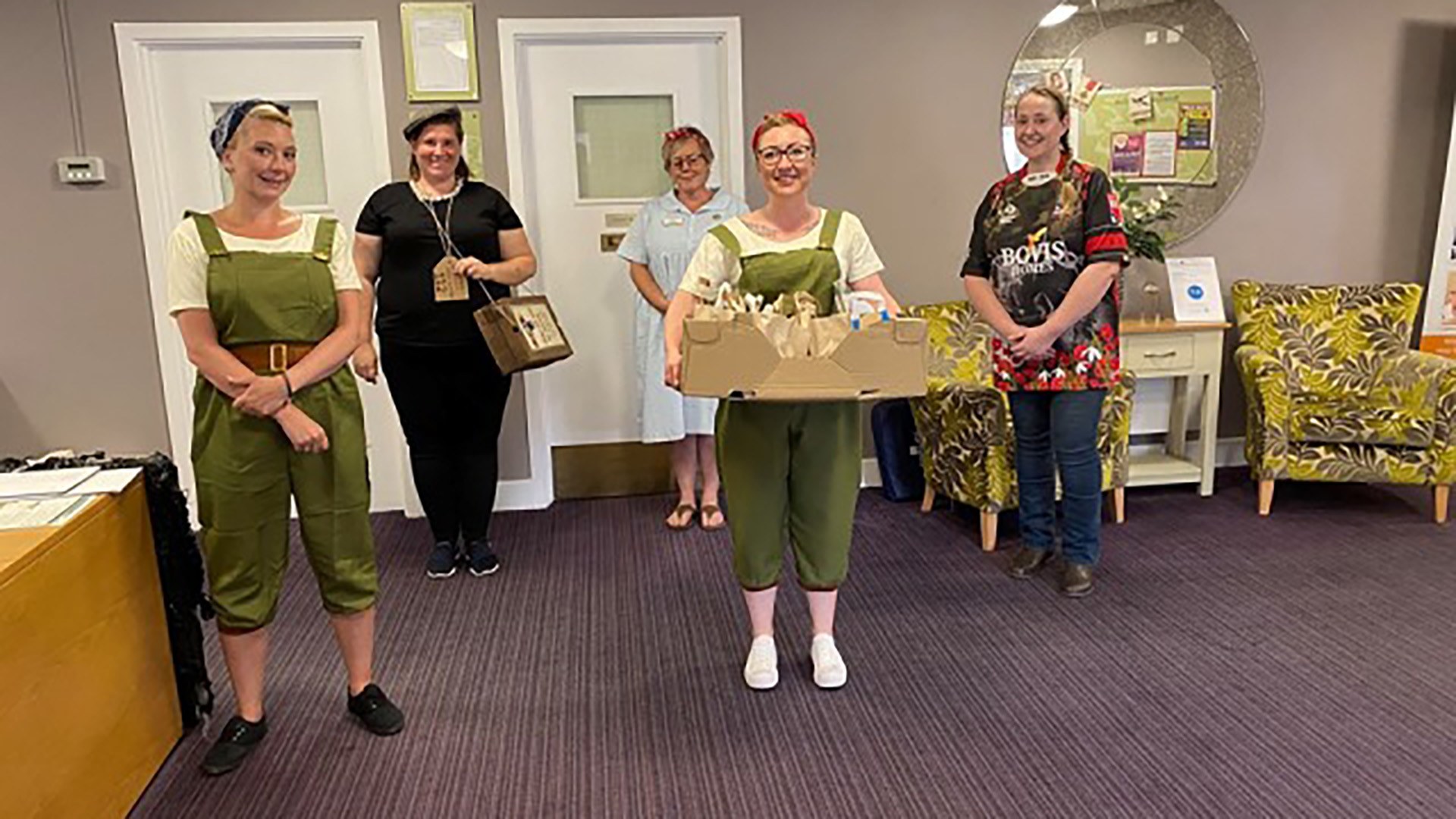 Newton house nursing home goody bags