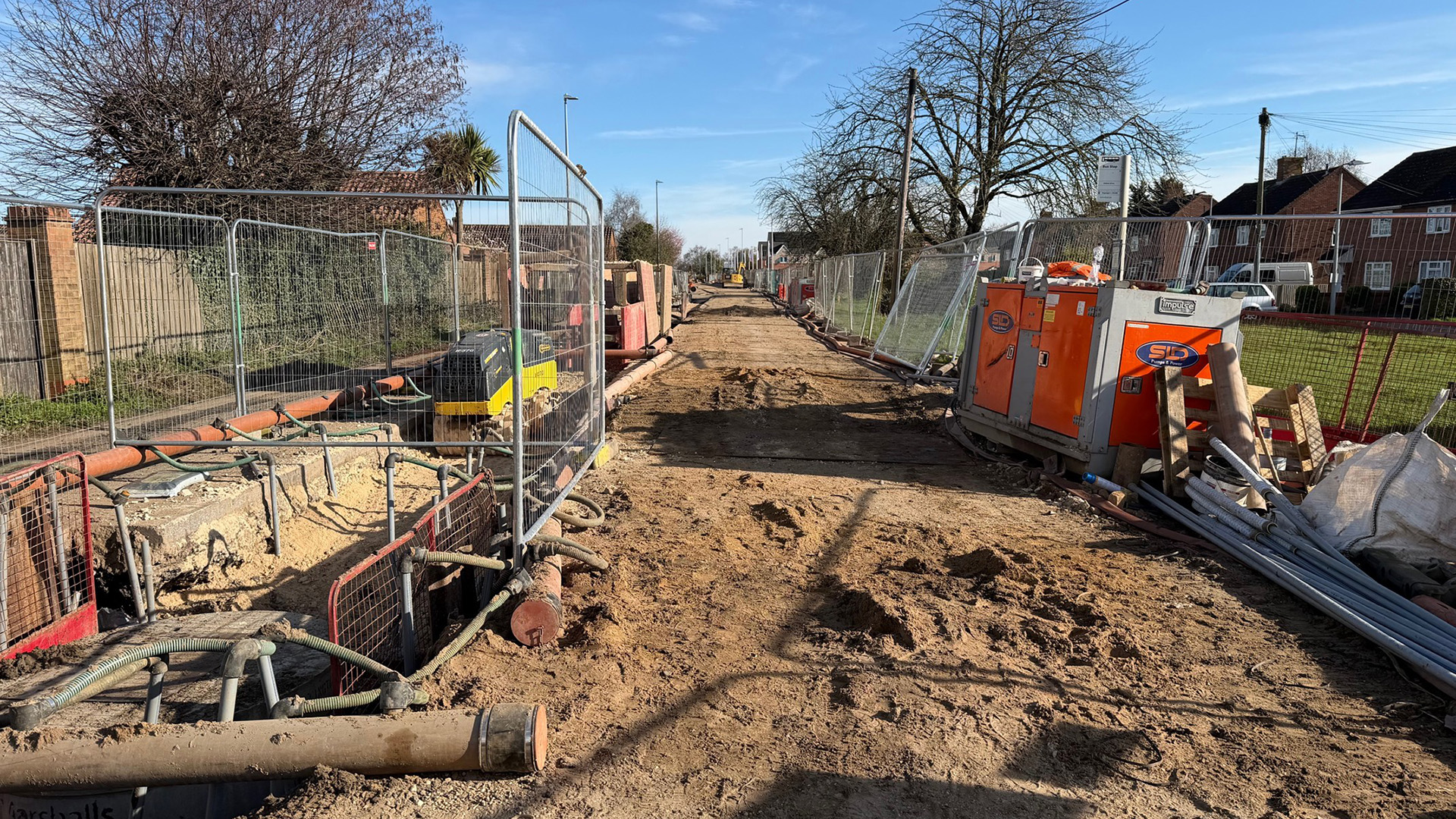 Development works update – Surfleet Road, Pinchbeck