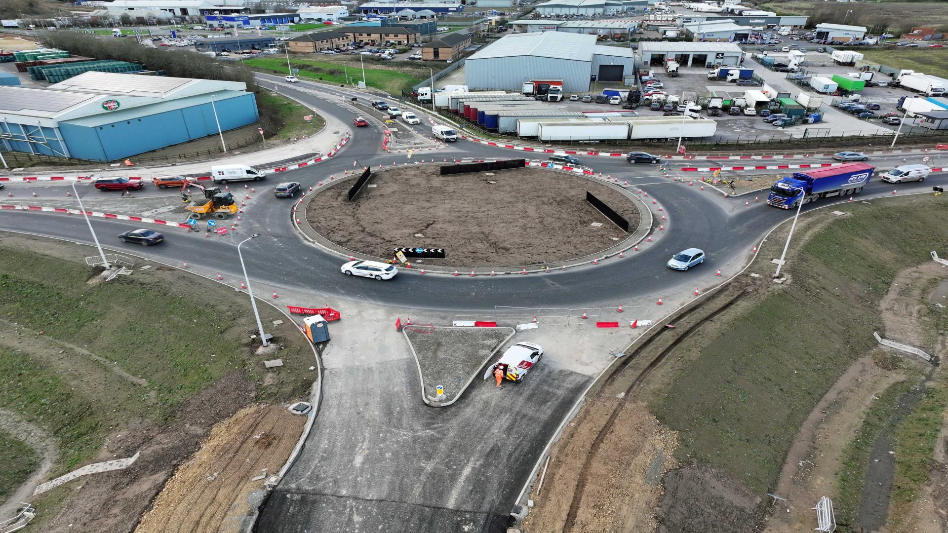 Pinchbeck Roundabout - Dec 2024