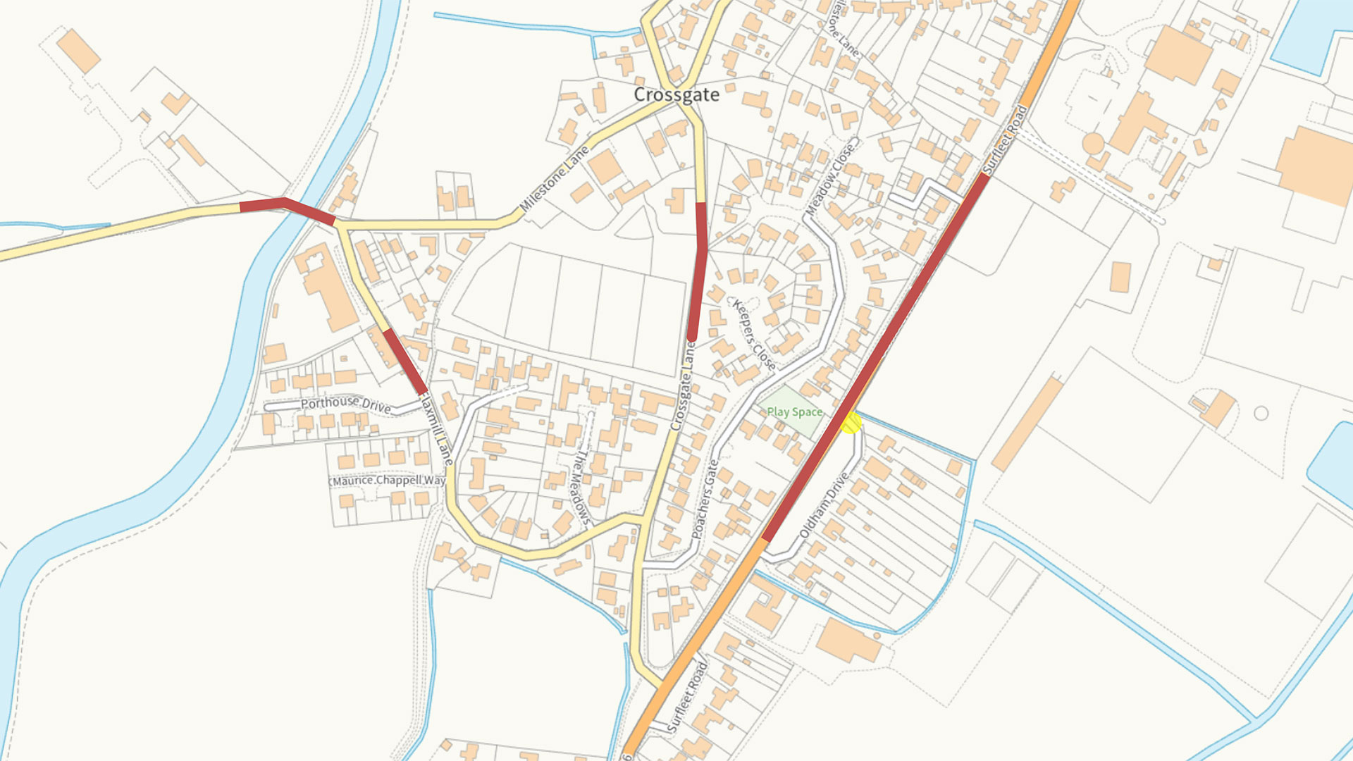 Pinchbeck road closures