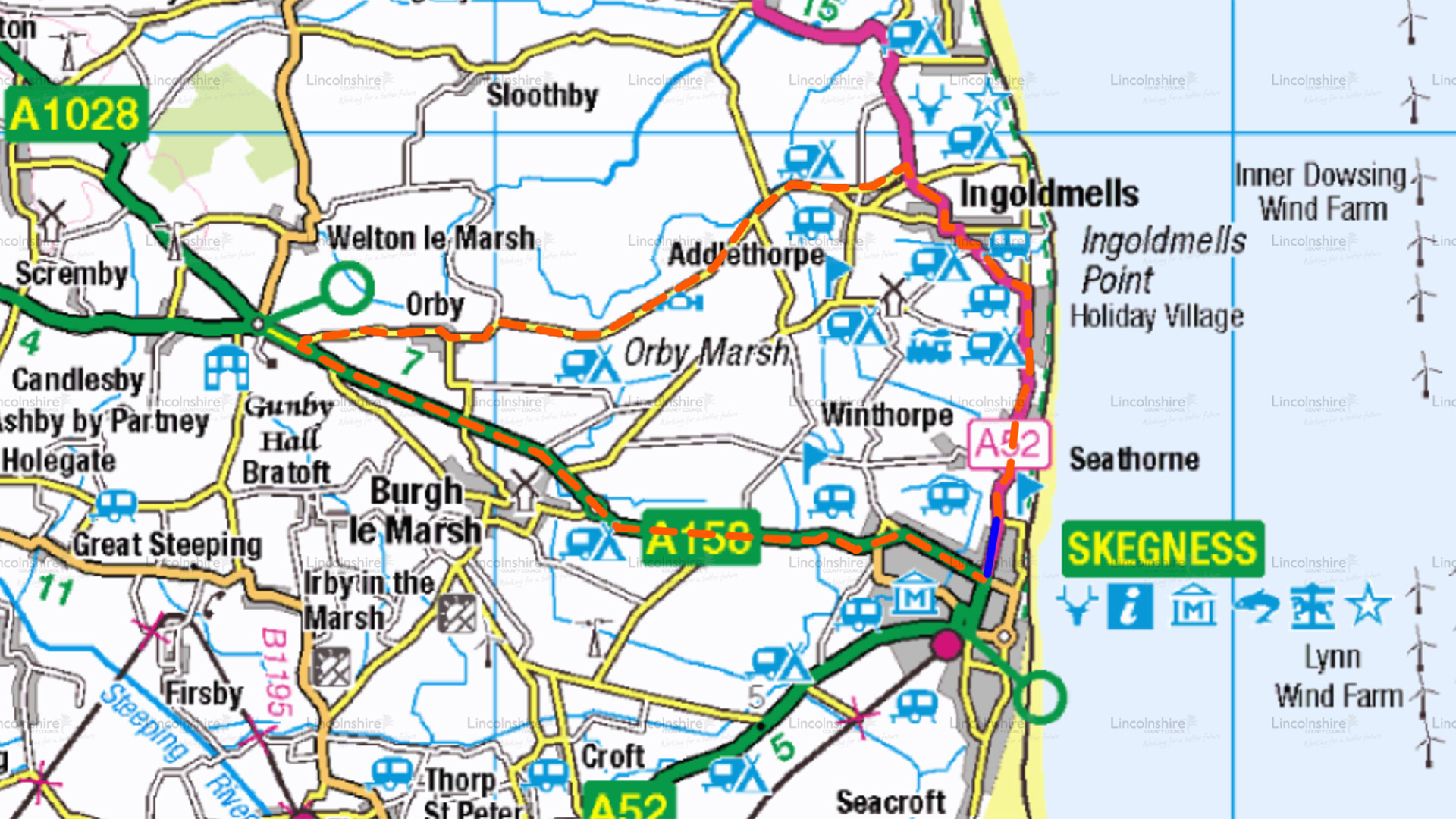 Roman Bank diversion route