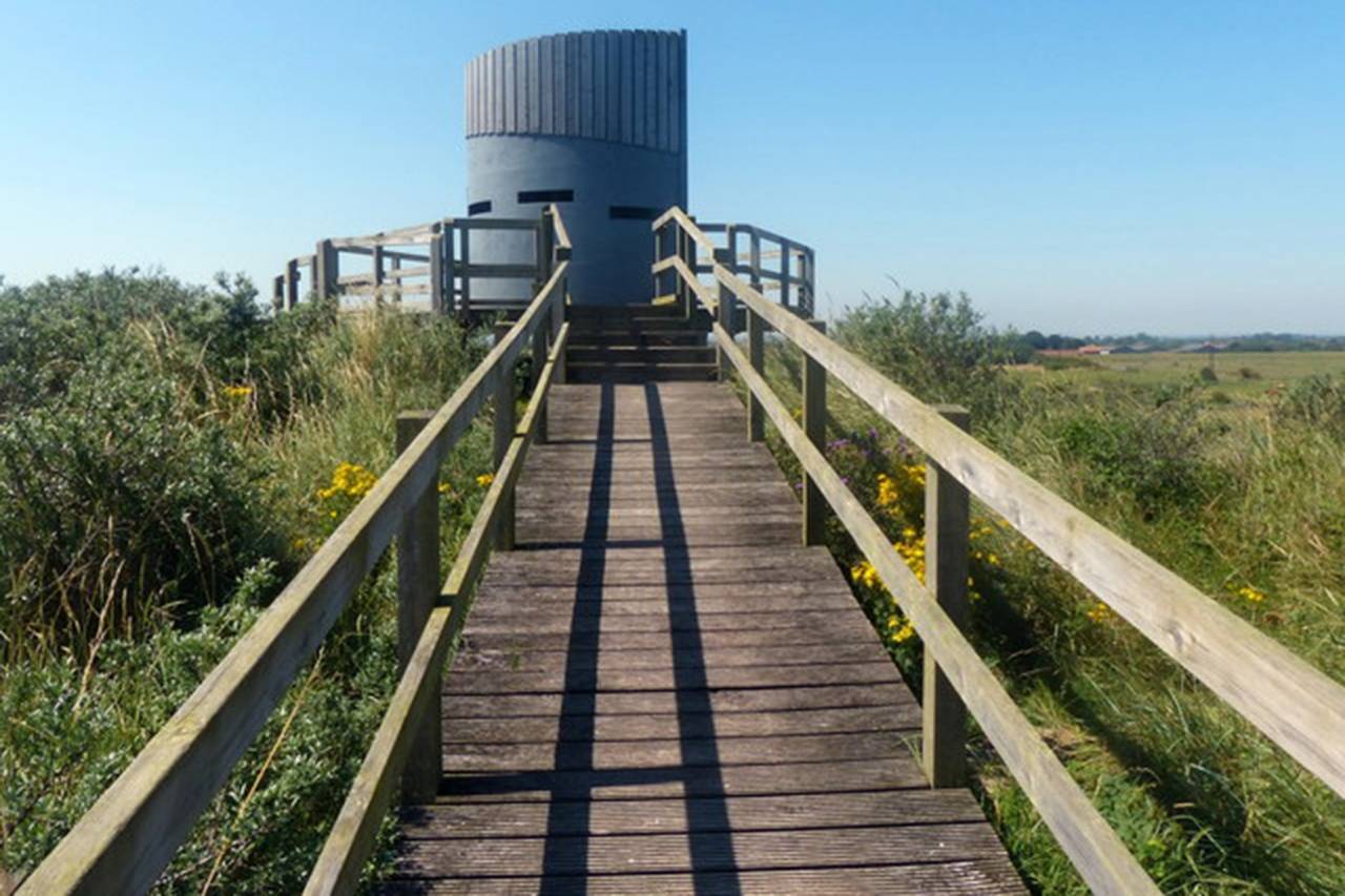 Round and Round House beach hut