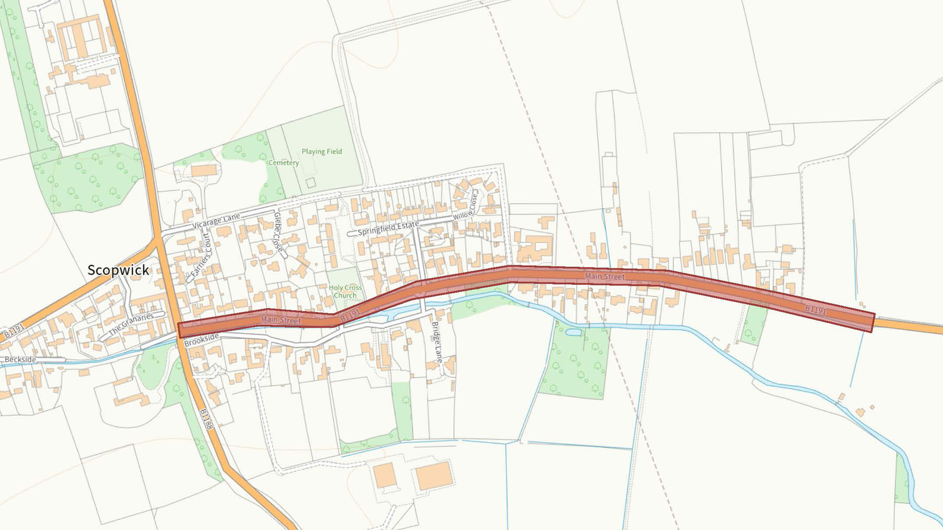 Scopwick, drainage, work, scheme