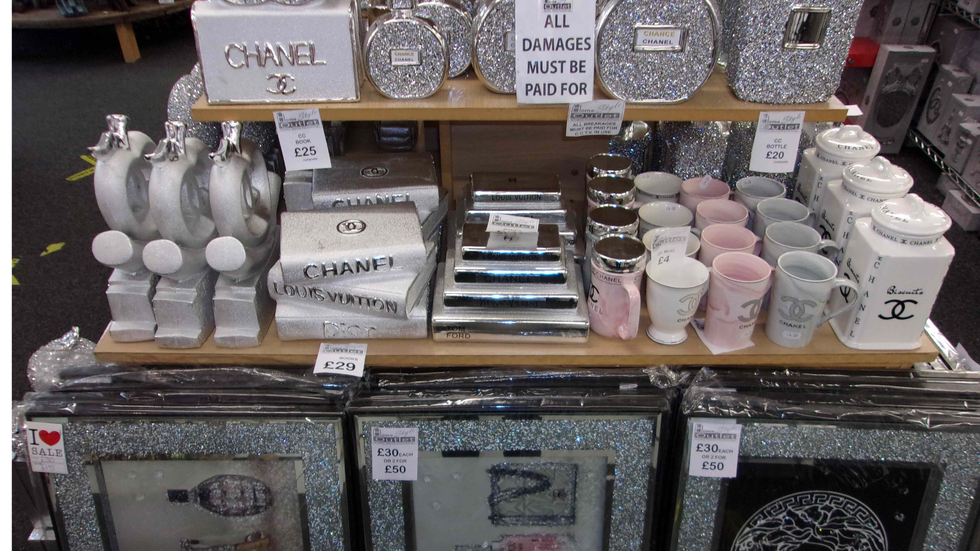 Counterfeit goods found for sale in Skegness